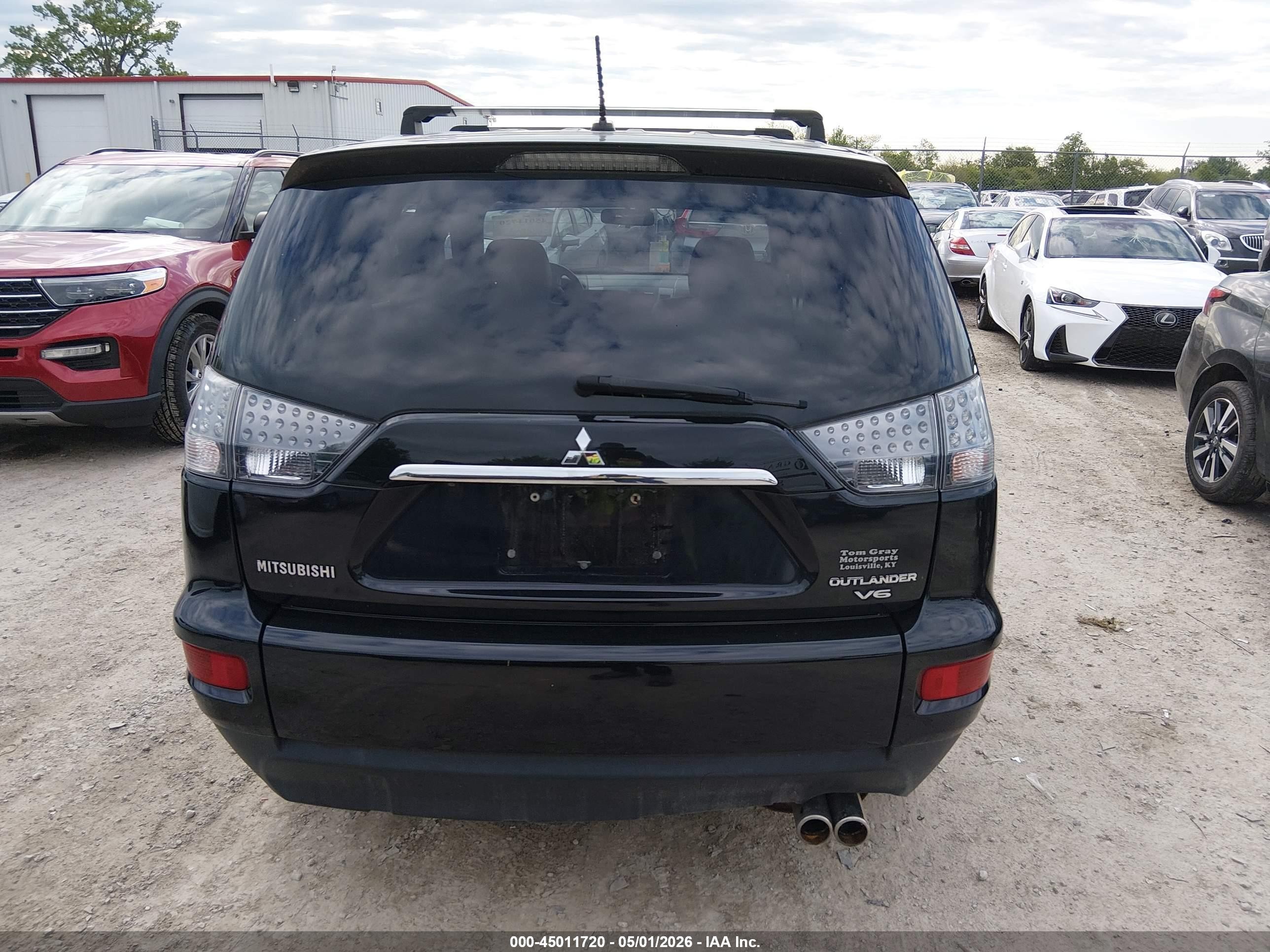 2010 Mitsubishi Outlander Gt Black vin: JA4JT5AX2AZ015448