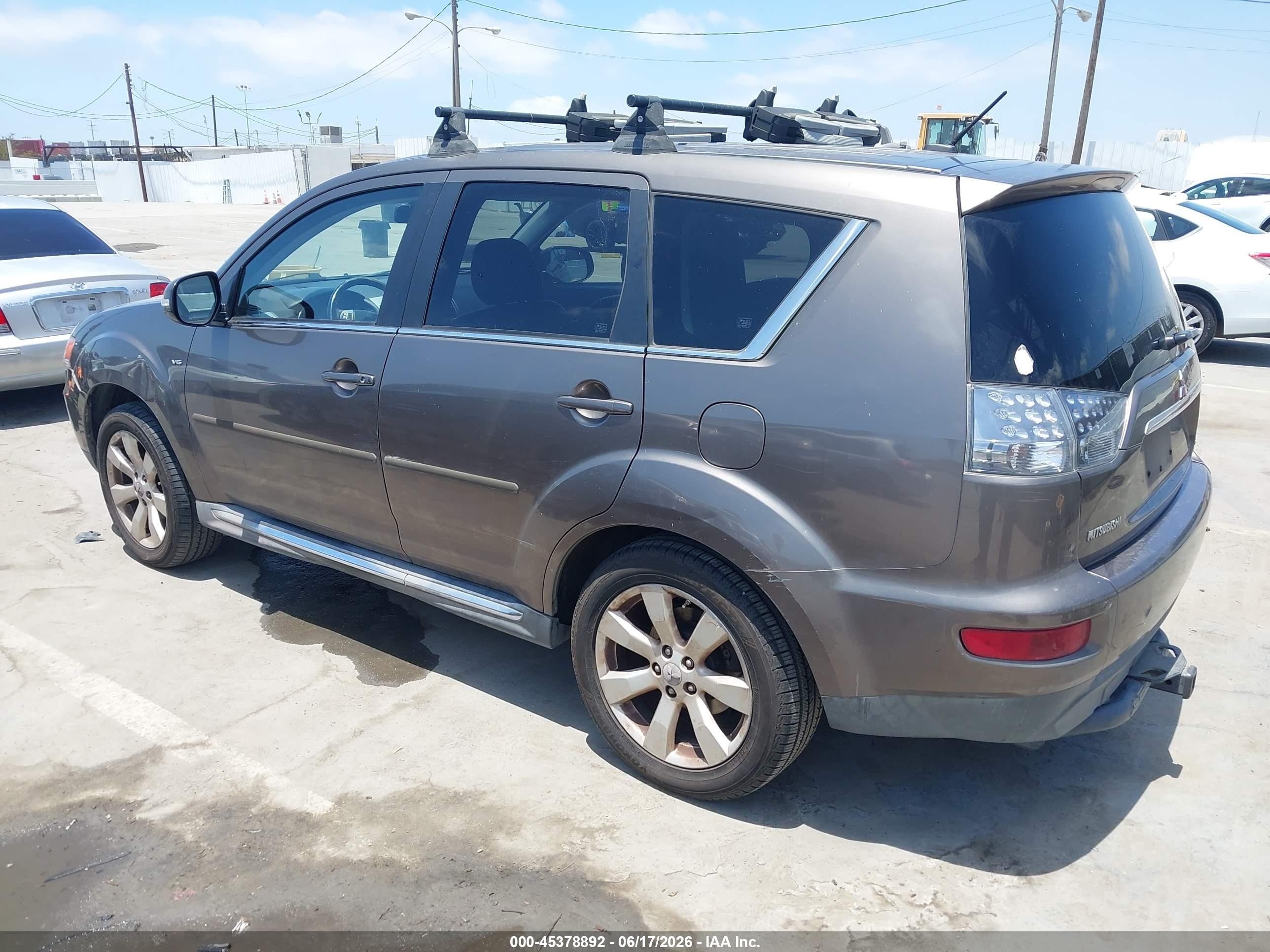 2012 Mitsubishi Outlander Gt Gray vin: JA4JT5AX2CU004367