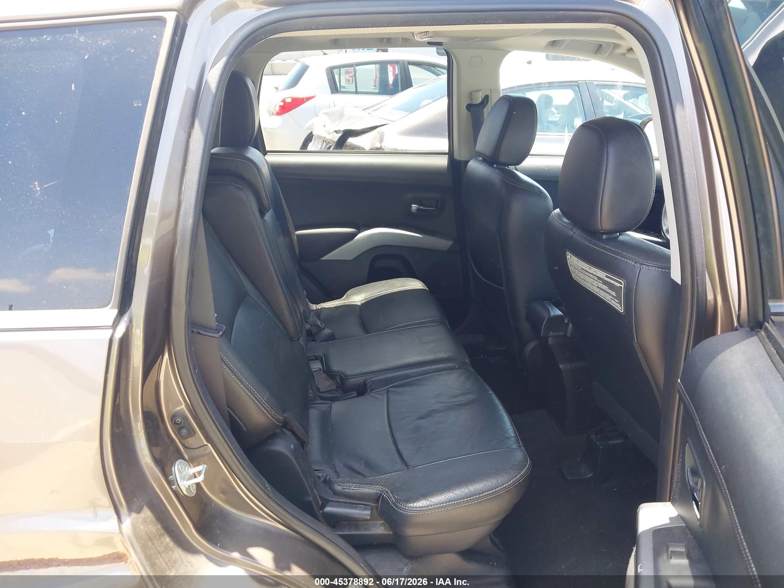 2012 Mitsubishi Outlander Gt Gray vin: JA4JT5AX2CU004367