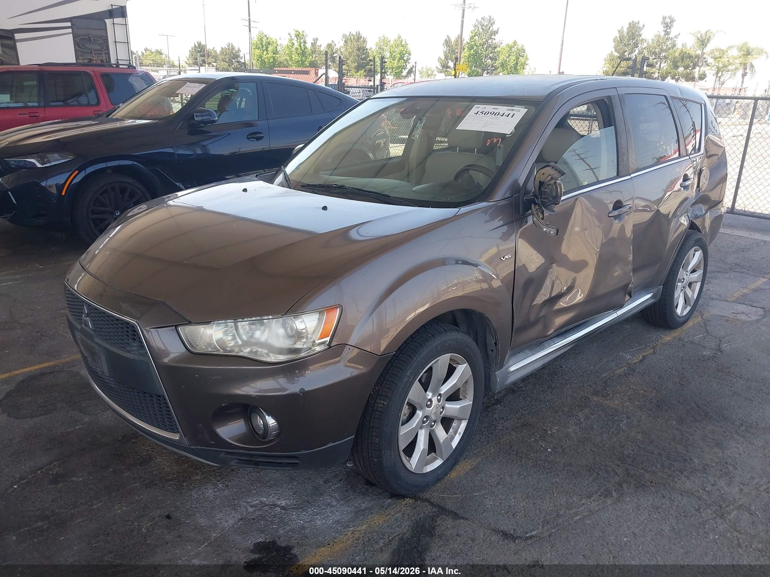 2011 Mitsubishi Outlander Gt Коричневый vin: JA4JT5AX3BU012718