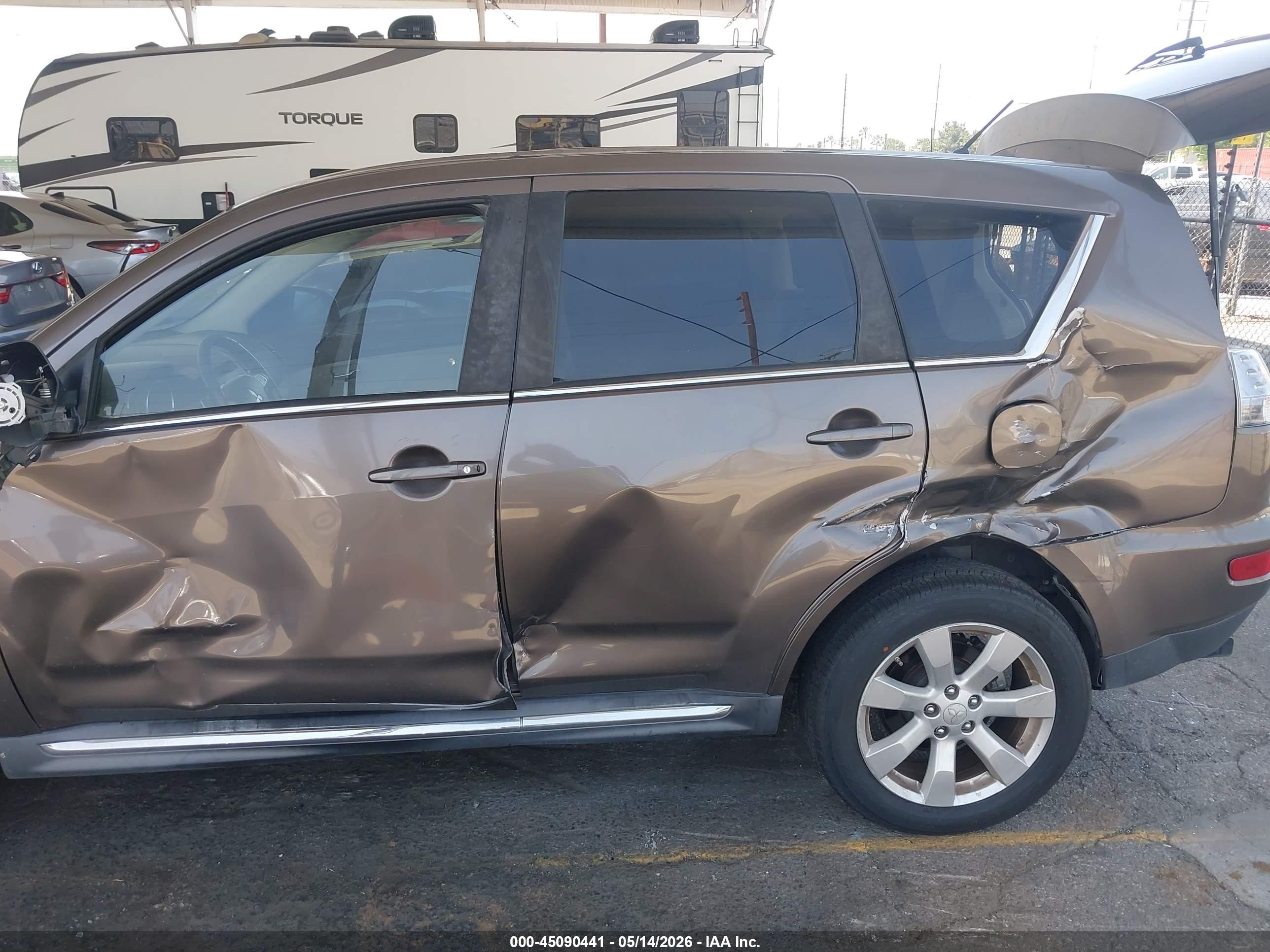 2011 Mitsubishi Outlander Gt Коричневый vin: JA4JT5AX3BU012718