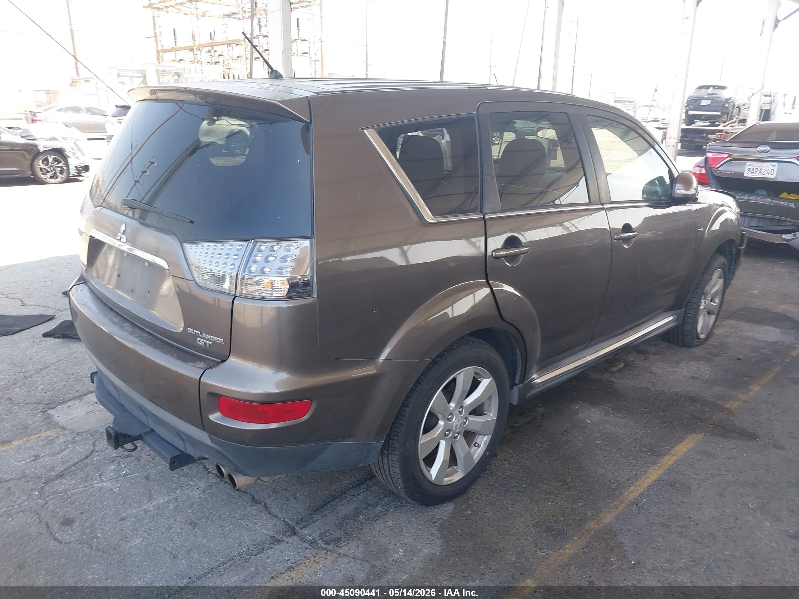 2011 Mitsubishi Outlander Gt Коричневый vin: JA4JT5AX3BU012718