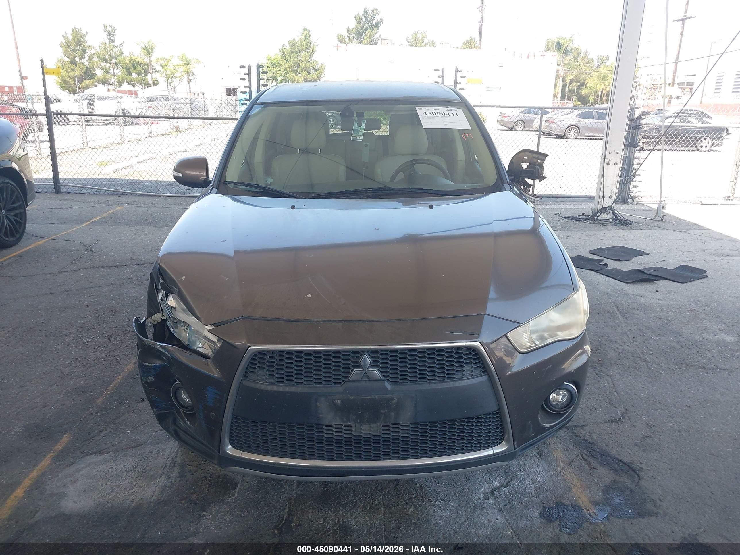 2011 Mitsubishi Outlander Gt Коричневый vin: JA4JT5AX3BU012718
