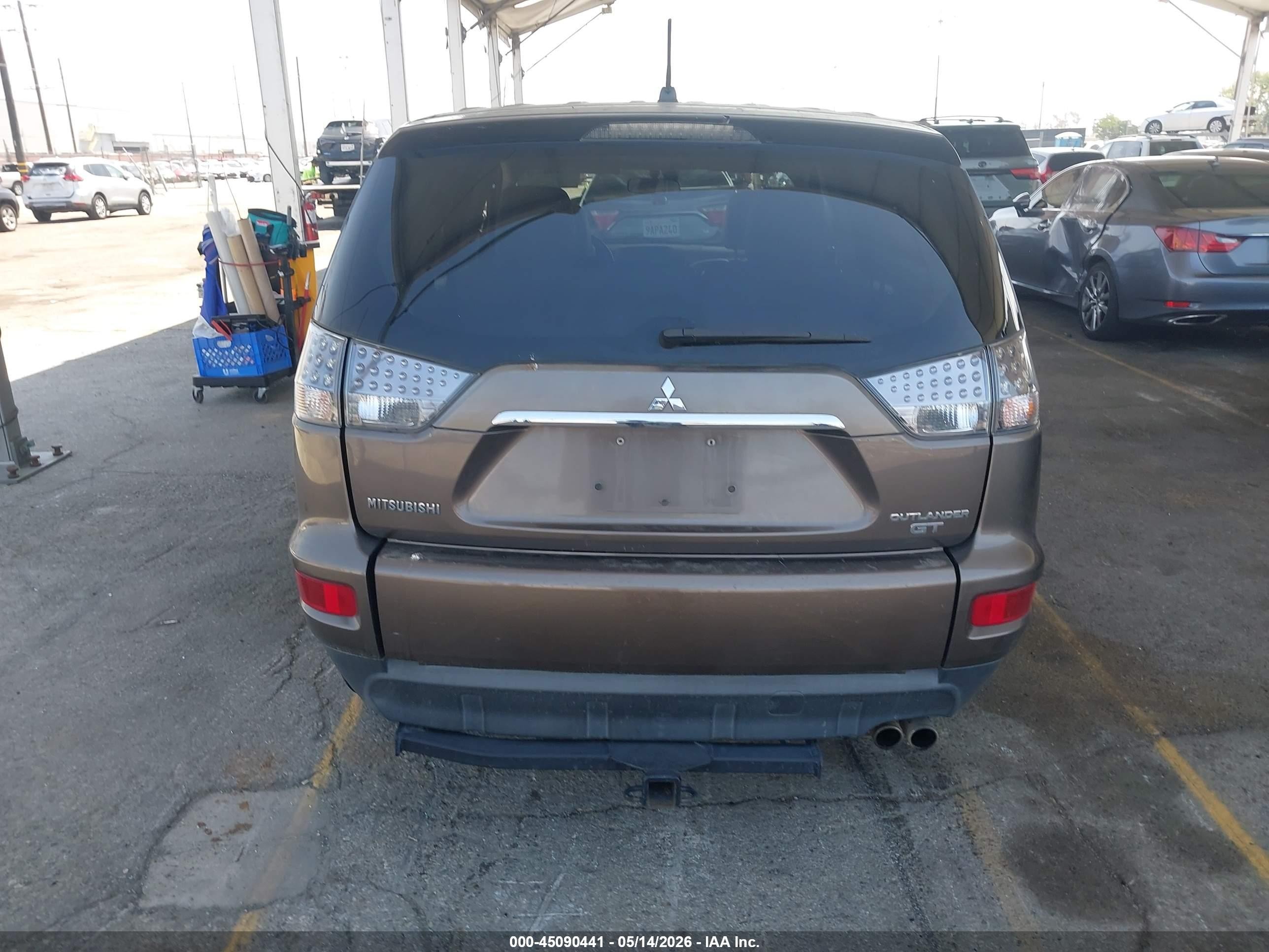 2011 Mitsubishi Outlander Gt Коричневый vin: JA4JT5AX3BU012718