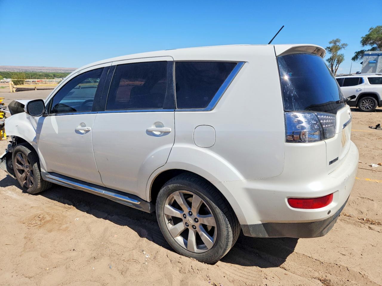 2011 Mitsubishi Outlander Gt White vin: JA4JT5AX4BU007625
