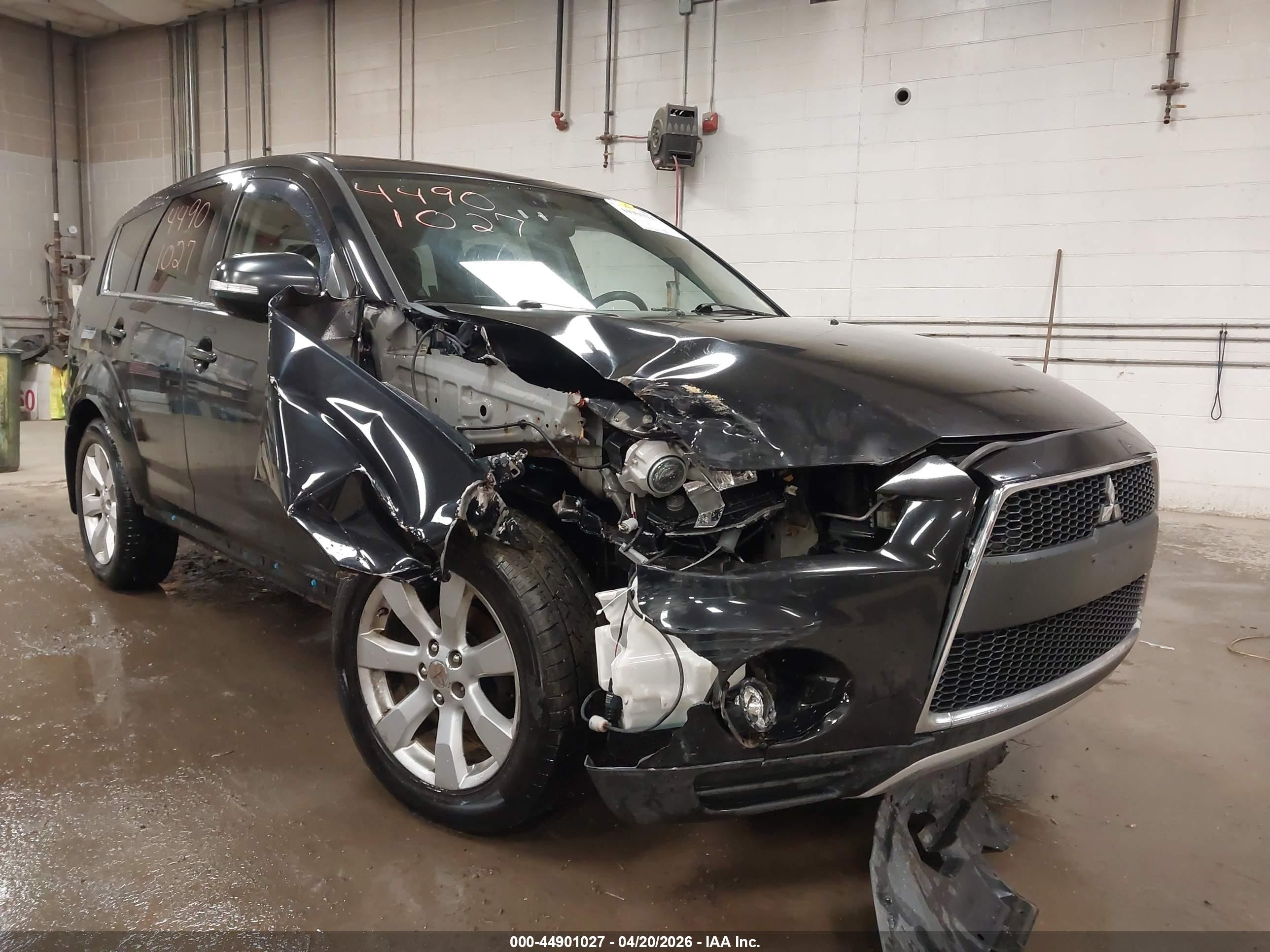 2011 Mitsubishi Outlander Gt Black vin: JA4JT5AX4BU015529