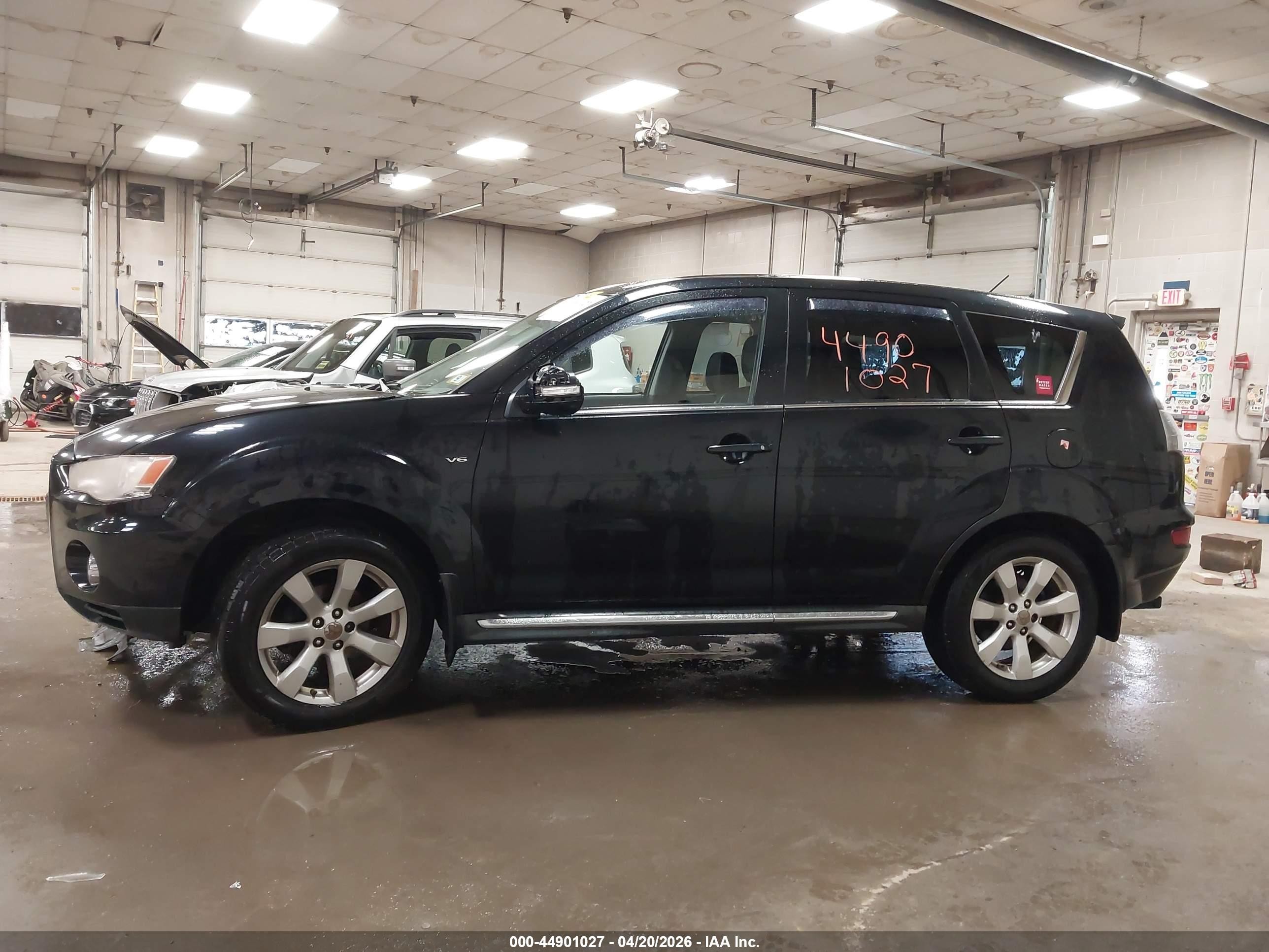 2011 Mitsubishi Outlander Gt Black vin: JA4JT5AX4BU015529