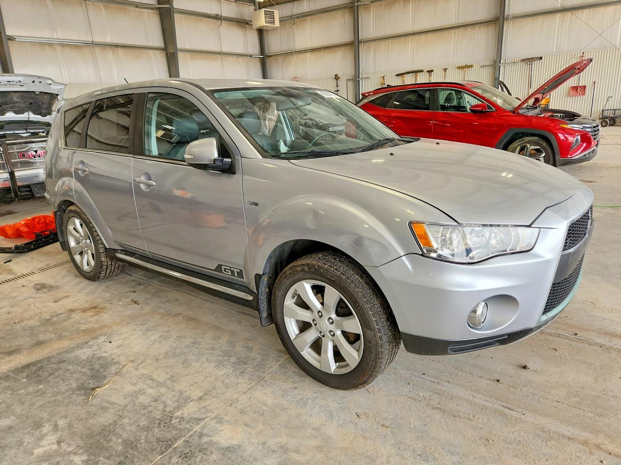 2012 Mitsubishi Outlander Gt Silver vin: JA4JT5AX4CU031103