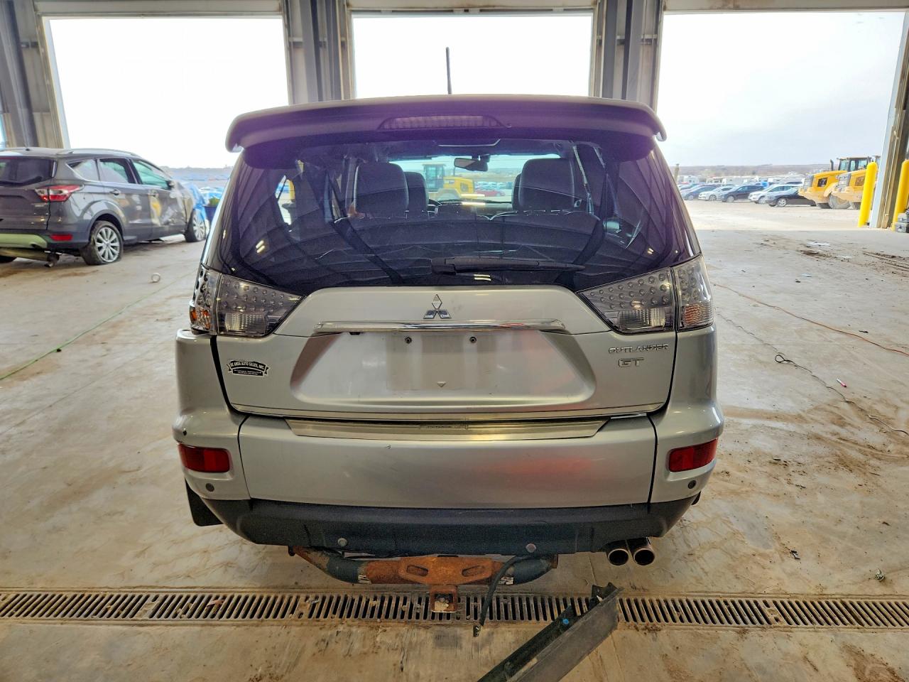 2012 Mitsubishi Outlander Gt Silver vin: JA4JT5AX4CU031103