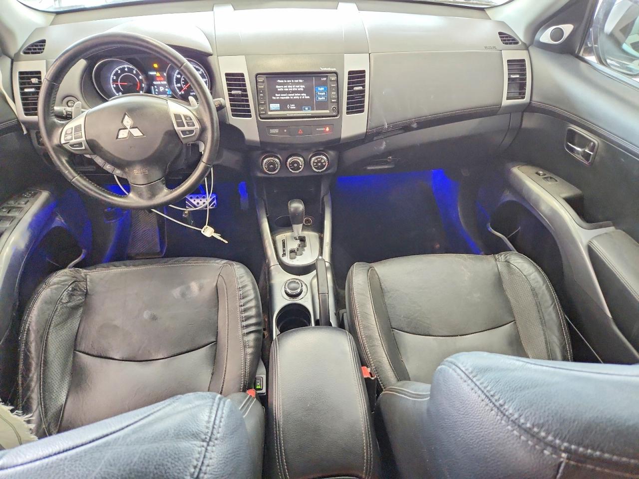 2012 Mitsubishi Outlander Gt Silver vin: JA4JT5AX4CU031103