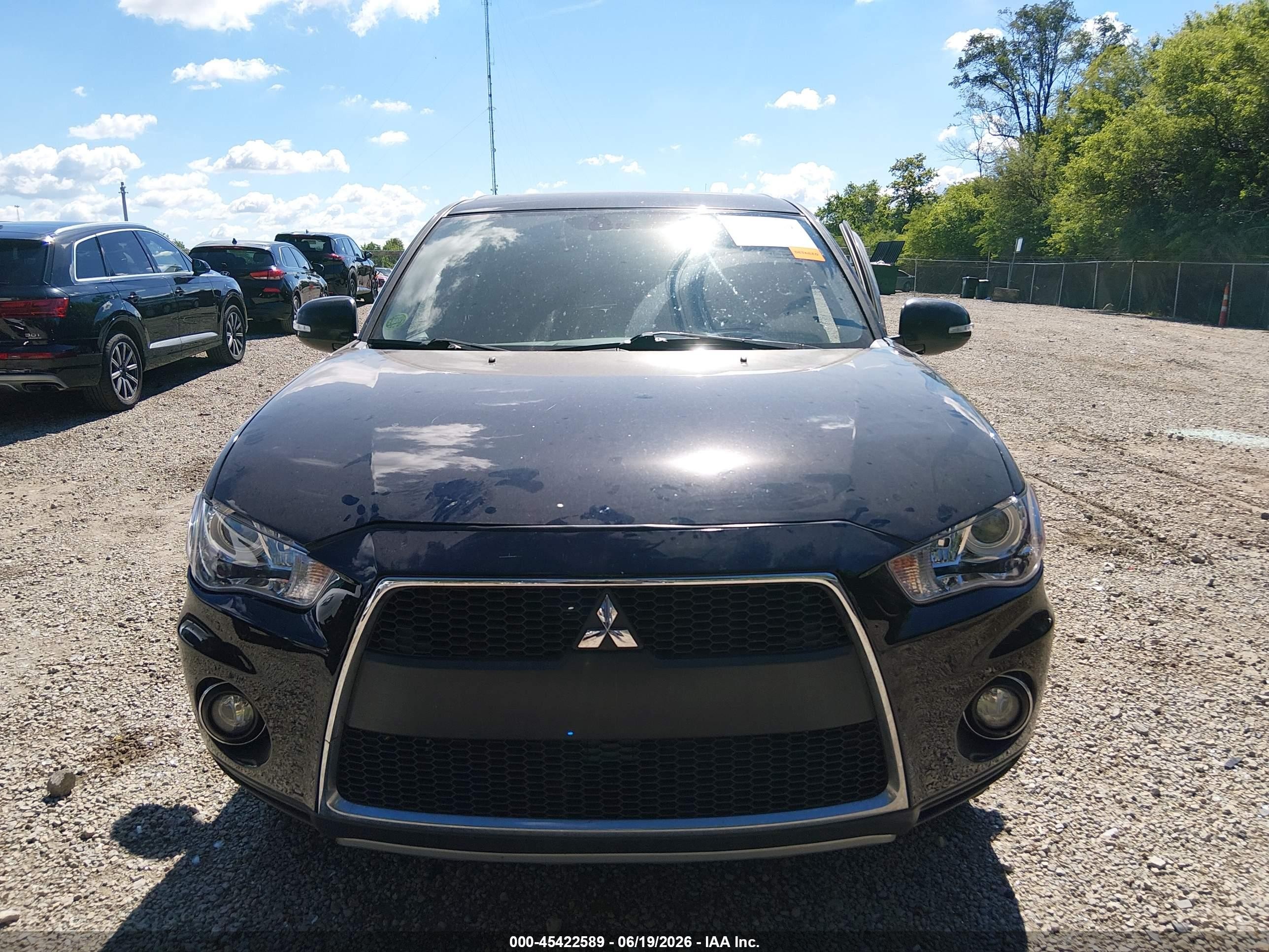 2011 Mitsubishi Outlander Gt Black vin: JA4JT5AX5BU024661