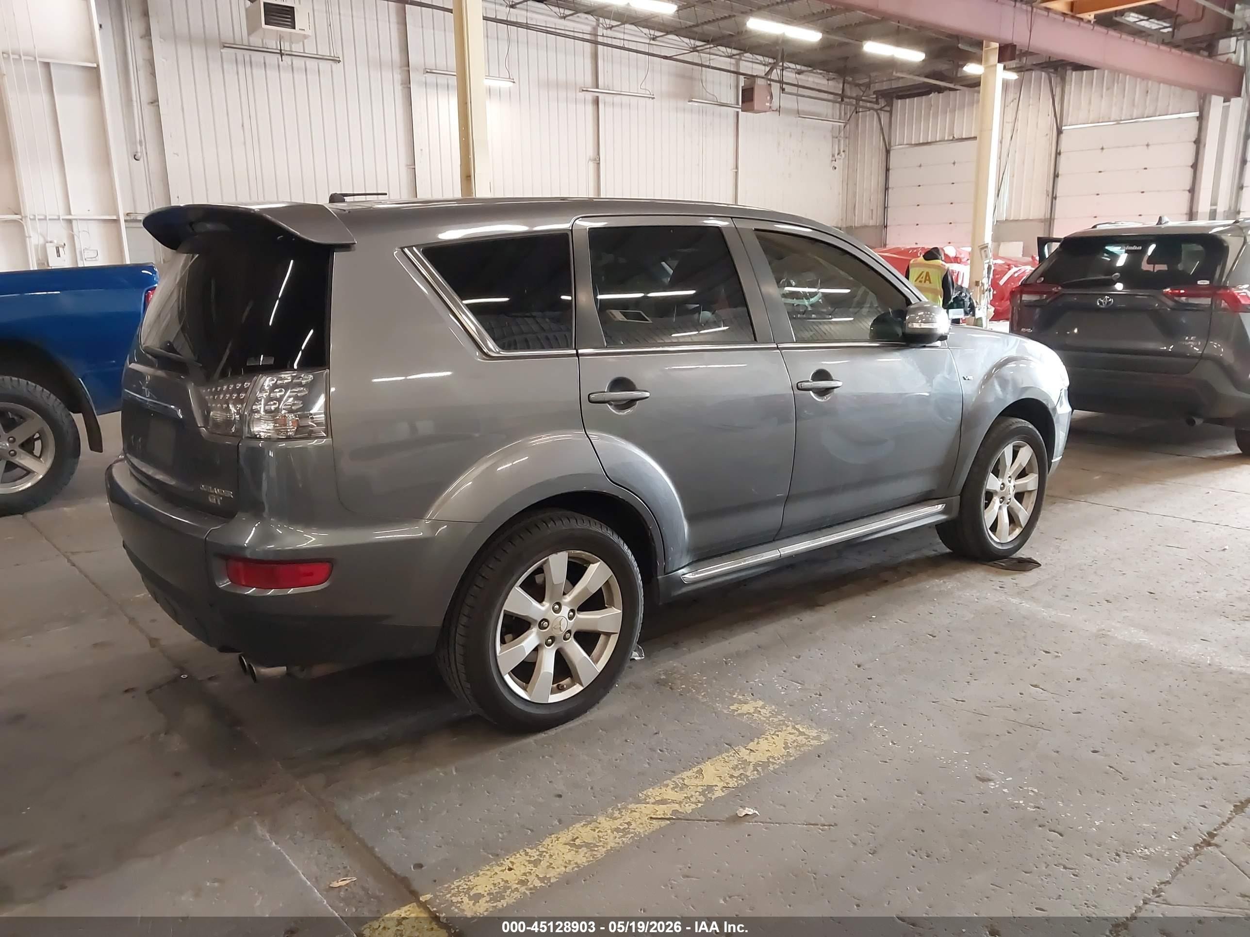2012 Mitsubishi Outlander Gt Gray vin: JA4JT5AX5CU014052