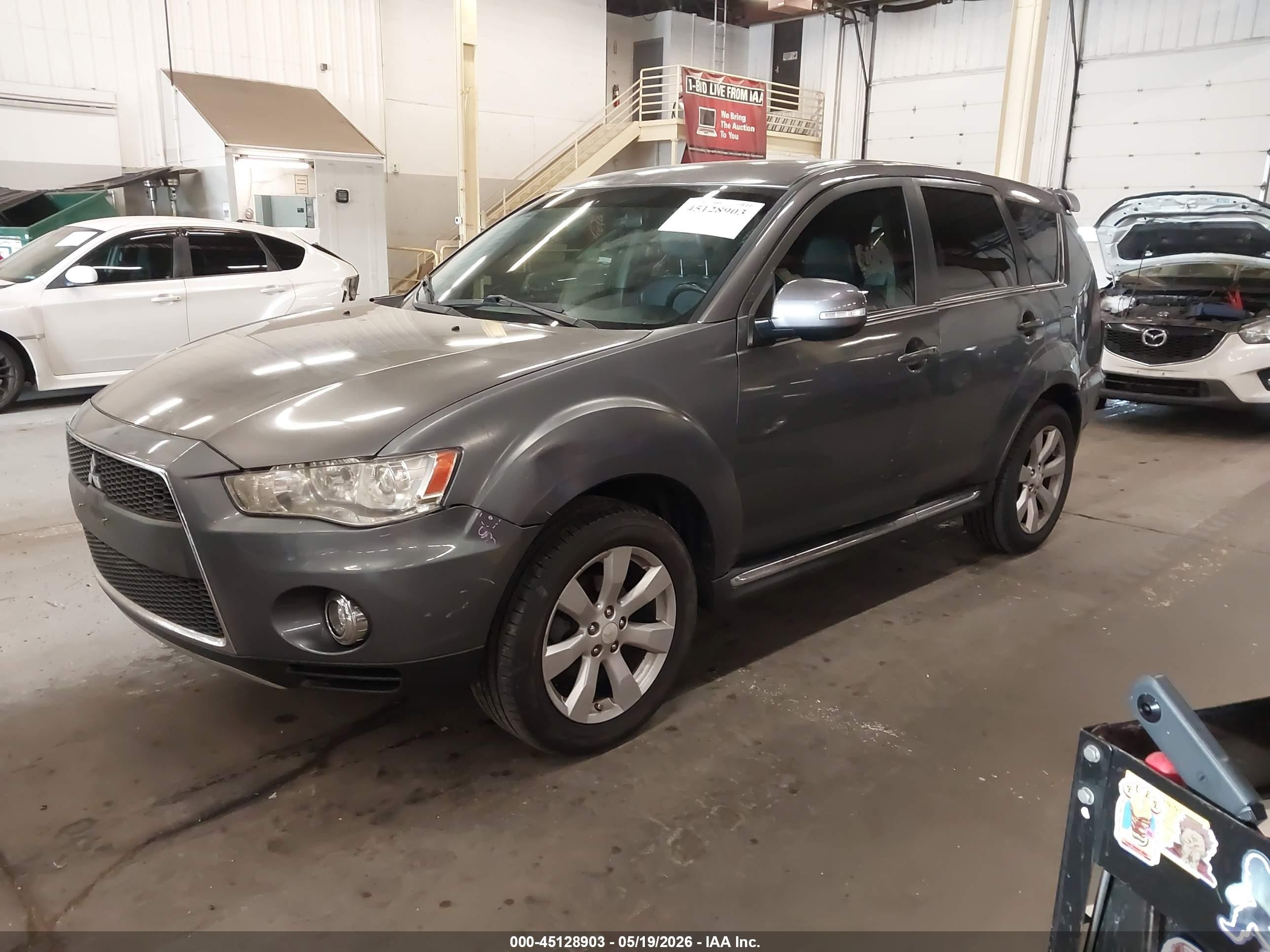 2012 Mitsubishi Outlander Gt Gray vin: JA4JT5AX5CU014052