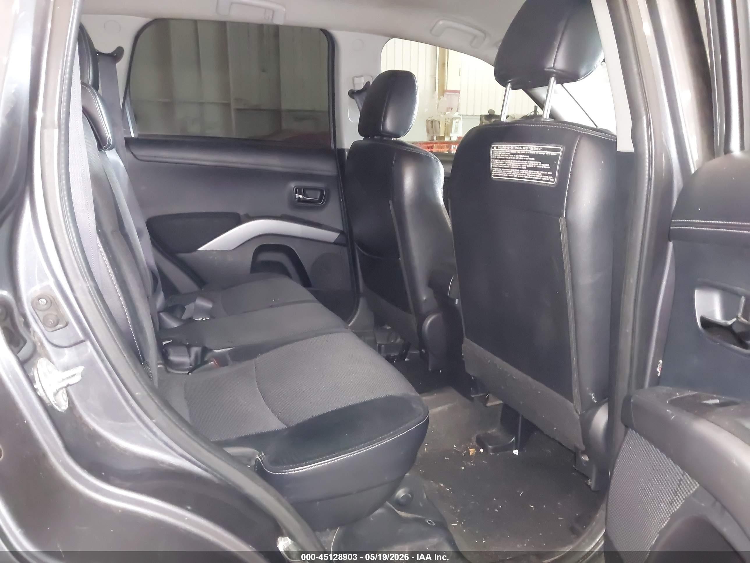 2012 Mitsubishi Outlander Gt Gray vin: JA4JT5AX5CU014052