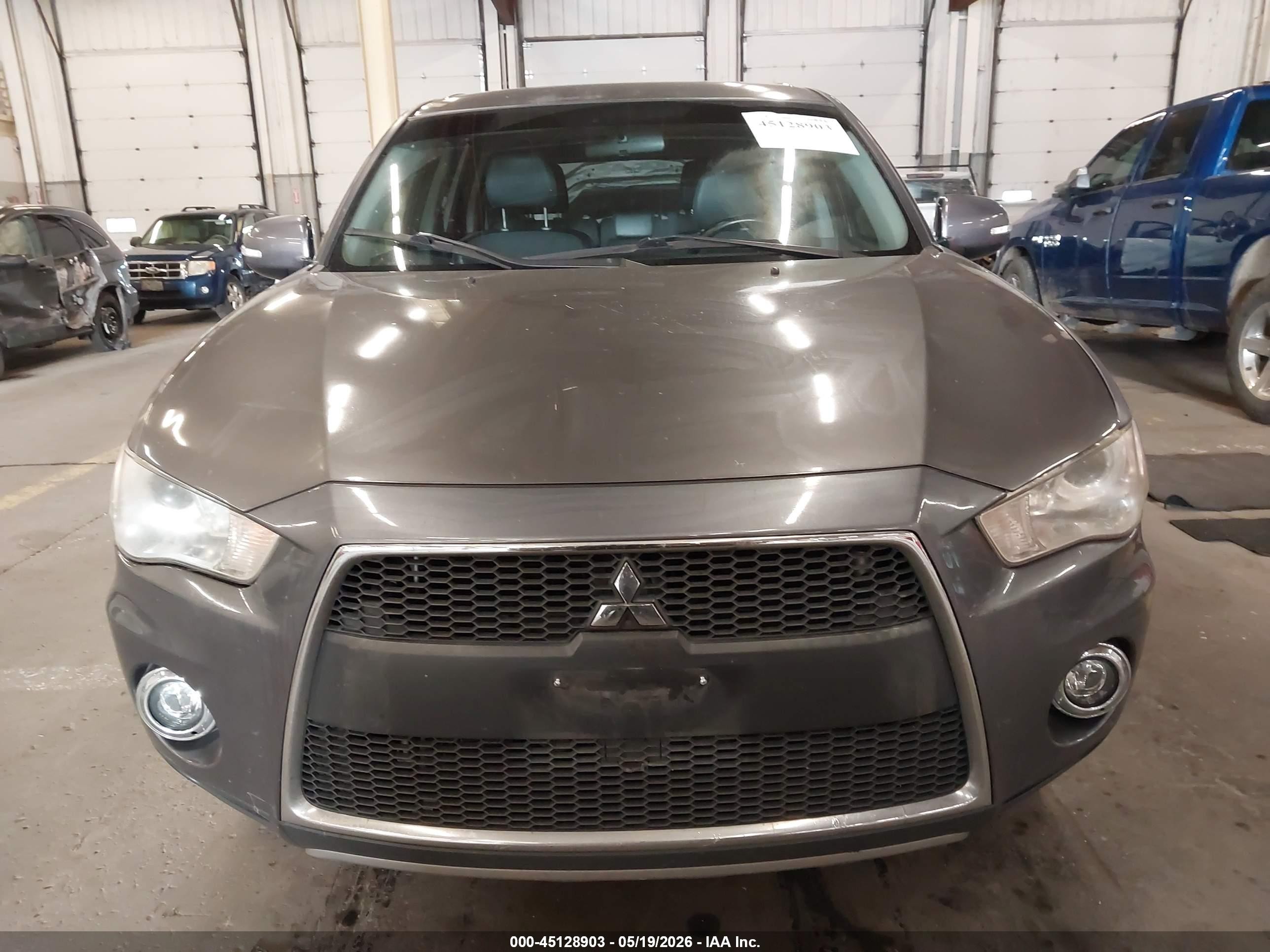 2012 Mitsubishi Outlander Gt Gray vin: JA4JT5AX5CU014052