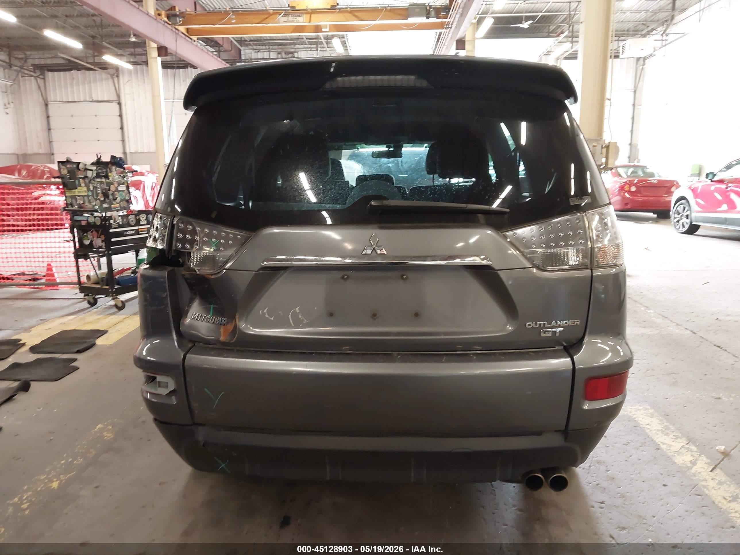 2012 Mitsubishi Outlander Gt Gray vin: JA4JT5AX5CU014052