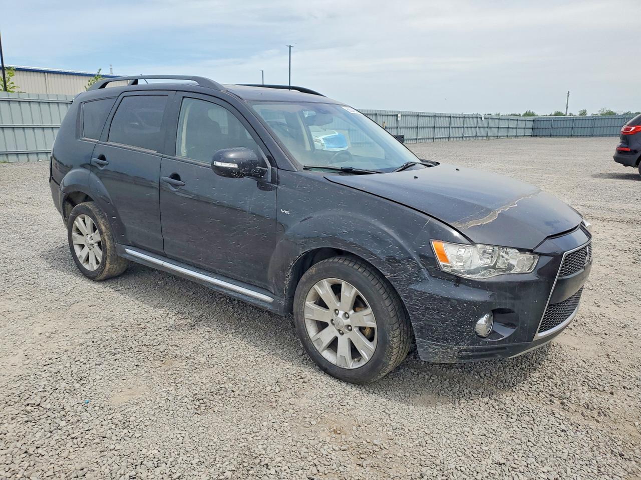 2013 Mitsubishi Outlander Gt Black vin: JA4JT5AX6DU603807