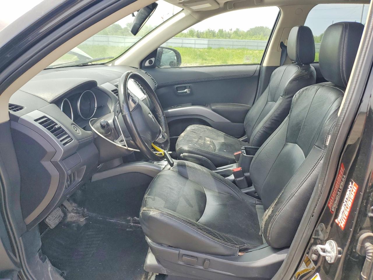 2013 Mitsubishi Outlander Gt Black vin: JA4JT5AX6DU603807