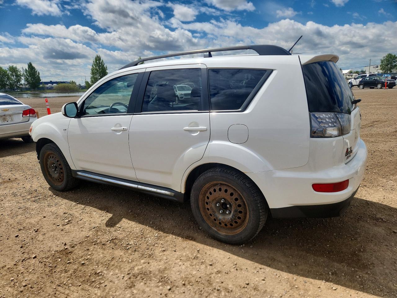 2011 Mitsubishi Outlander Gt Белый vin: JA4JT5AX7BU602887