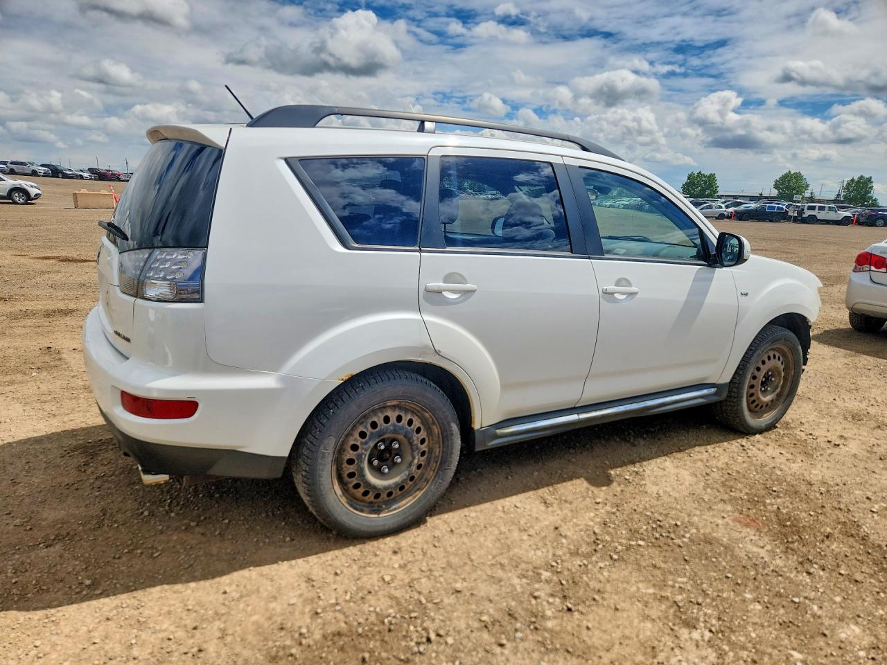 2011 Mitsubishi Outlander Gt Белый vin: JA4JT5AX7BU602887