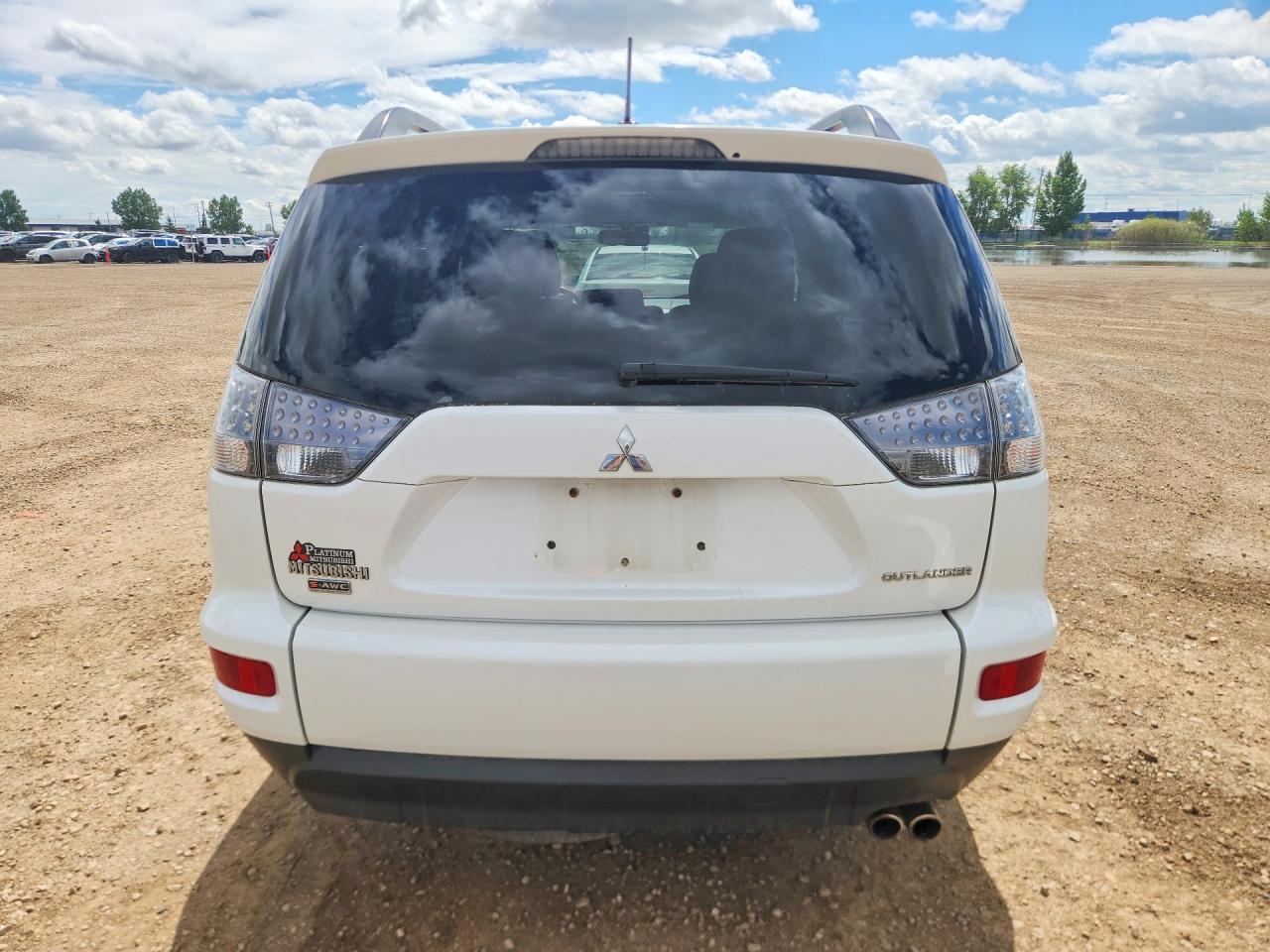 2011 Mitsubishi Outlander Gt Белый vin: JA4JT5AX7BU602887