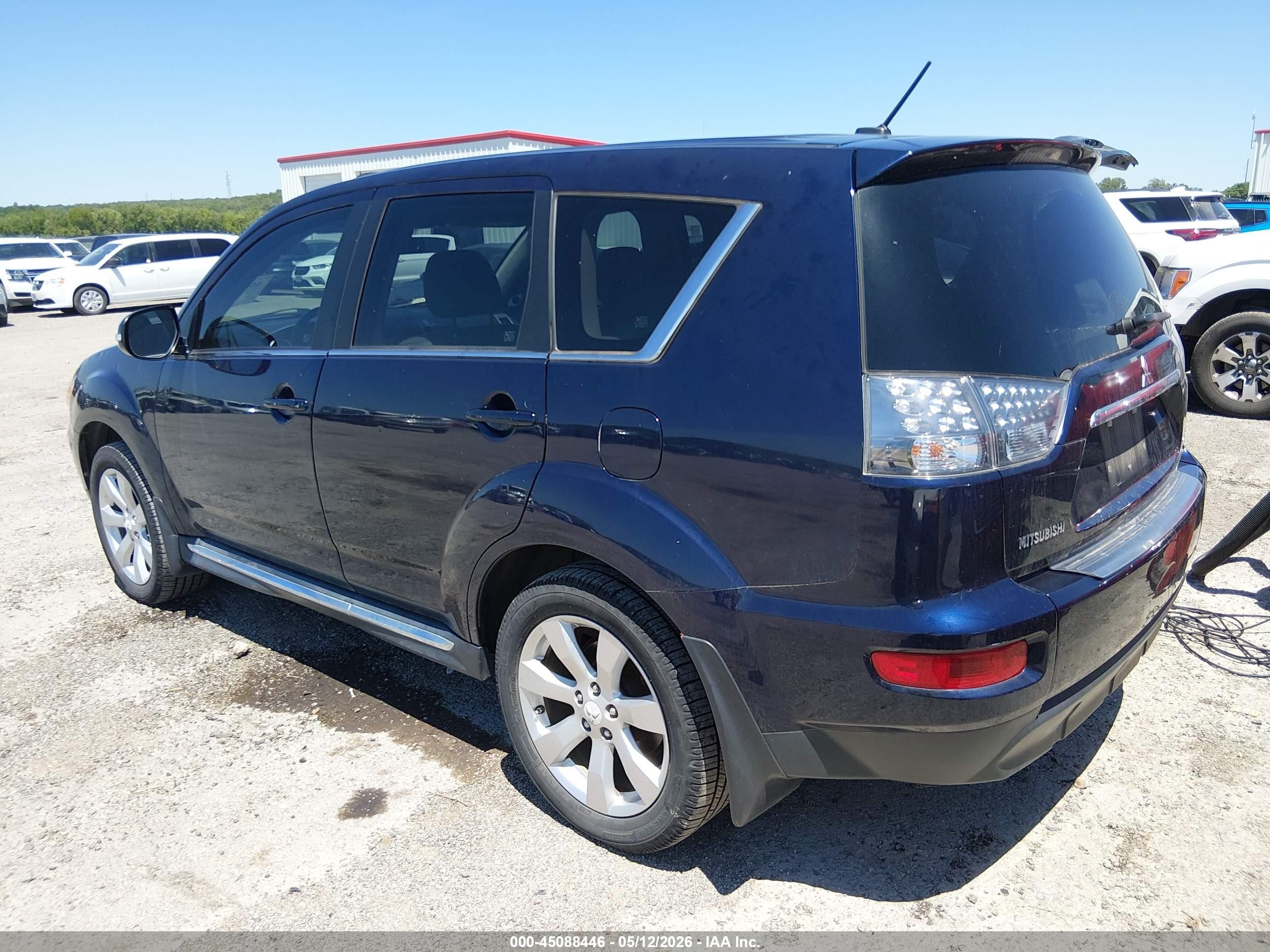 2010 Mitsubishi Outlander Gt Navy vin: JA4JT5AX9AZ008576