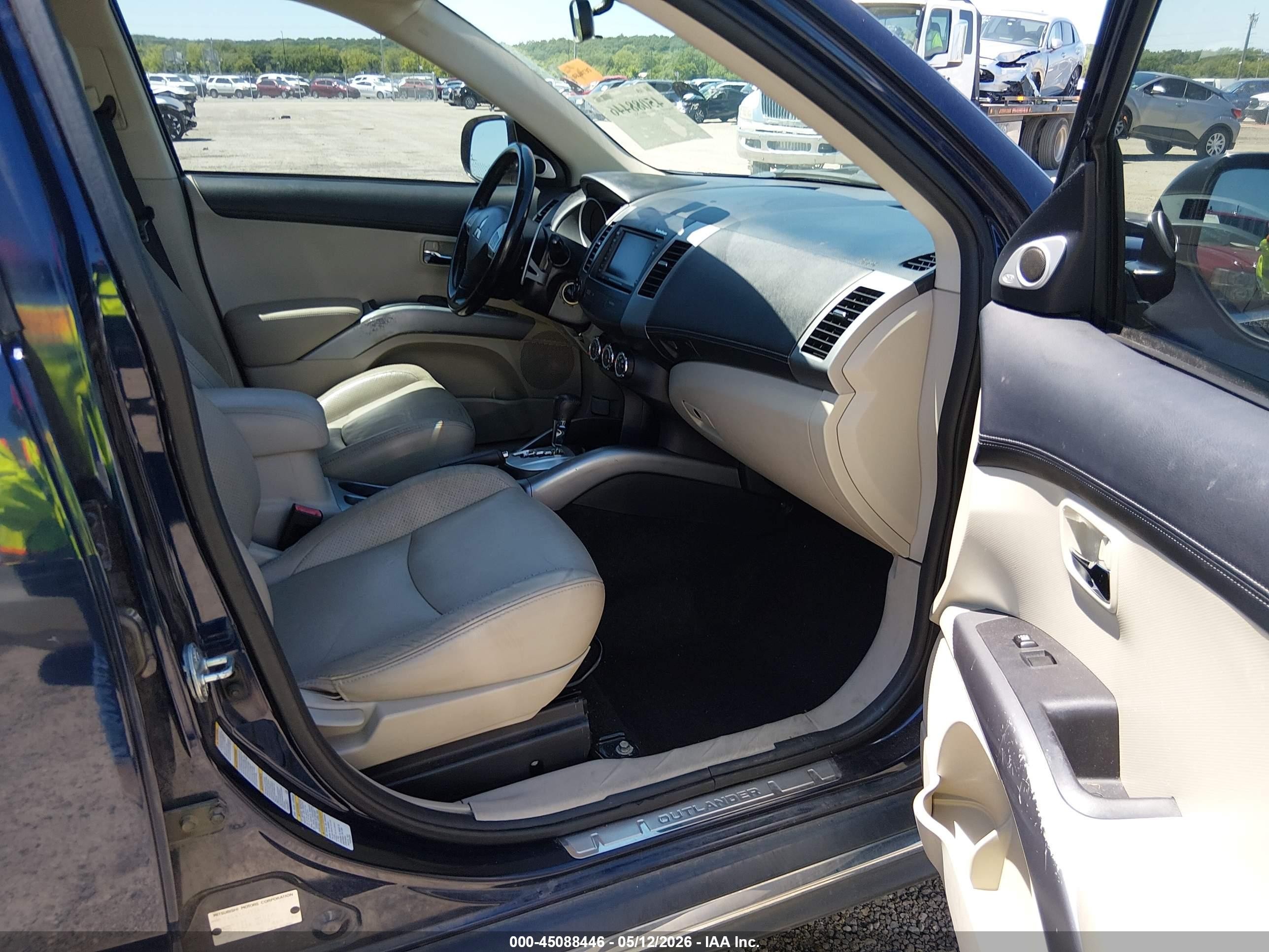 2010 Mitsubishi Outlander Gt Navy vin: JA4JT5AX9AZ008576