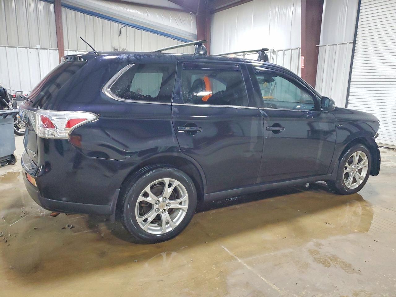 2014 Mitsubishi Outlander Gt Blue vin: JA4JZ4AX0EZ005094