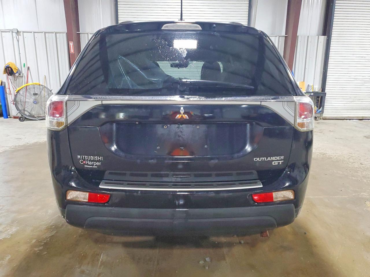 2014 Mitsubishi Outlander Gt Blue vin: JA4JZ4AX0EZ005094