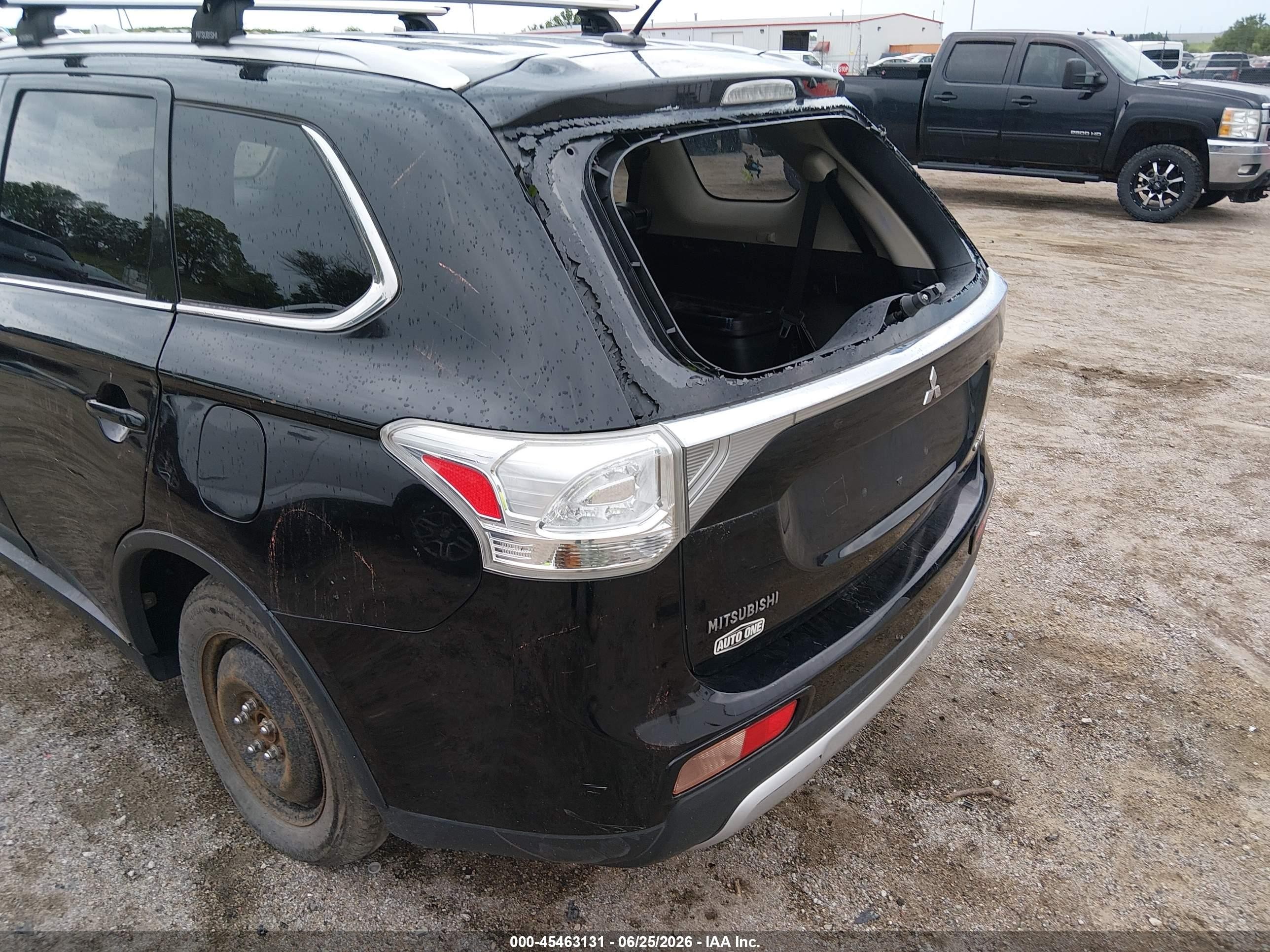 2015 Mitsubishi Outlander Gt Black vin: JA4JZ4AX0FZ005288