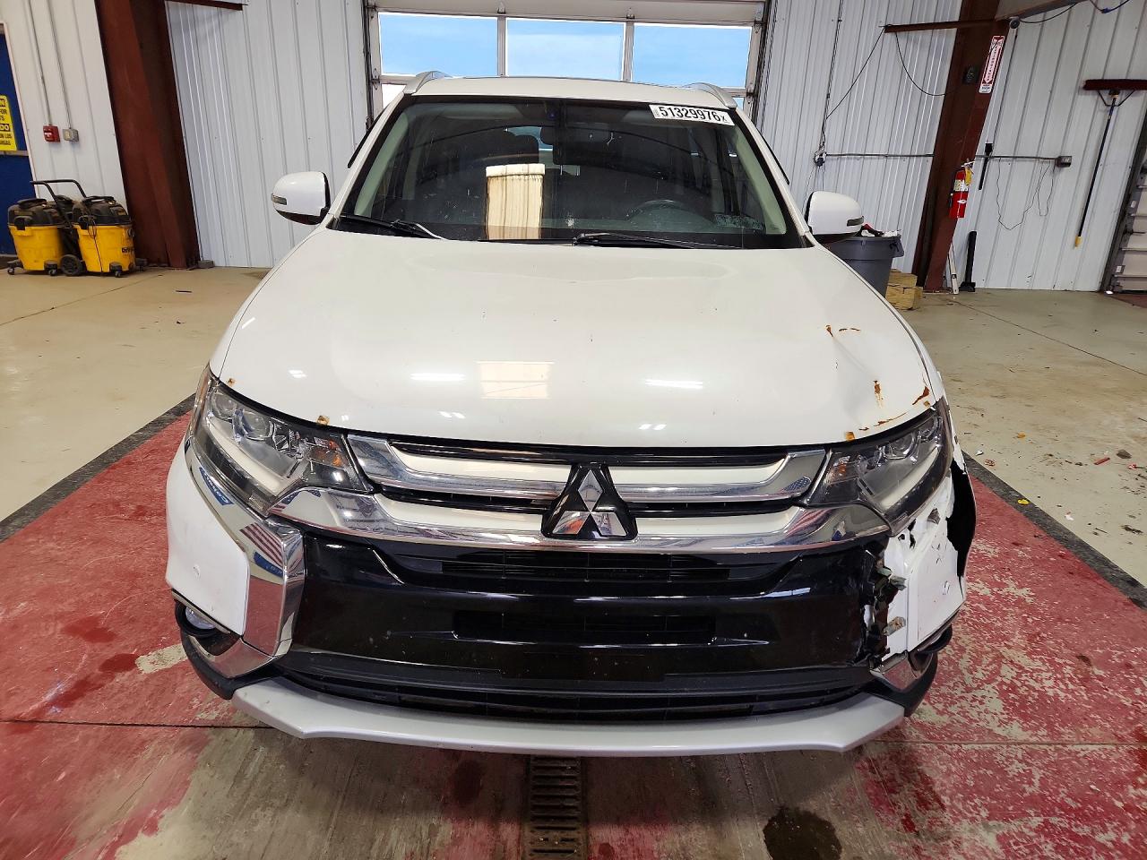 2016 Mitsubishi Outlander Gt White vin: JA4JZ4AX6GZ008049