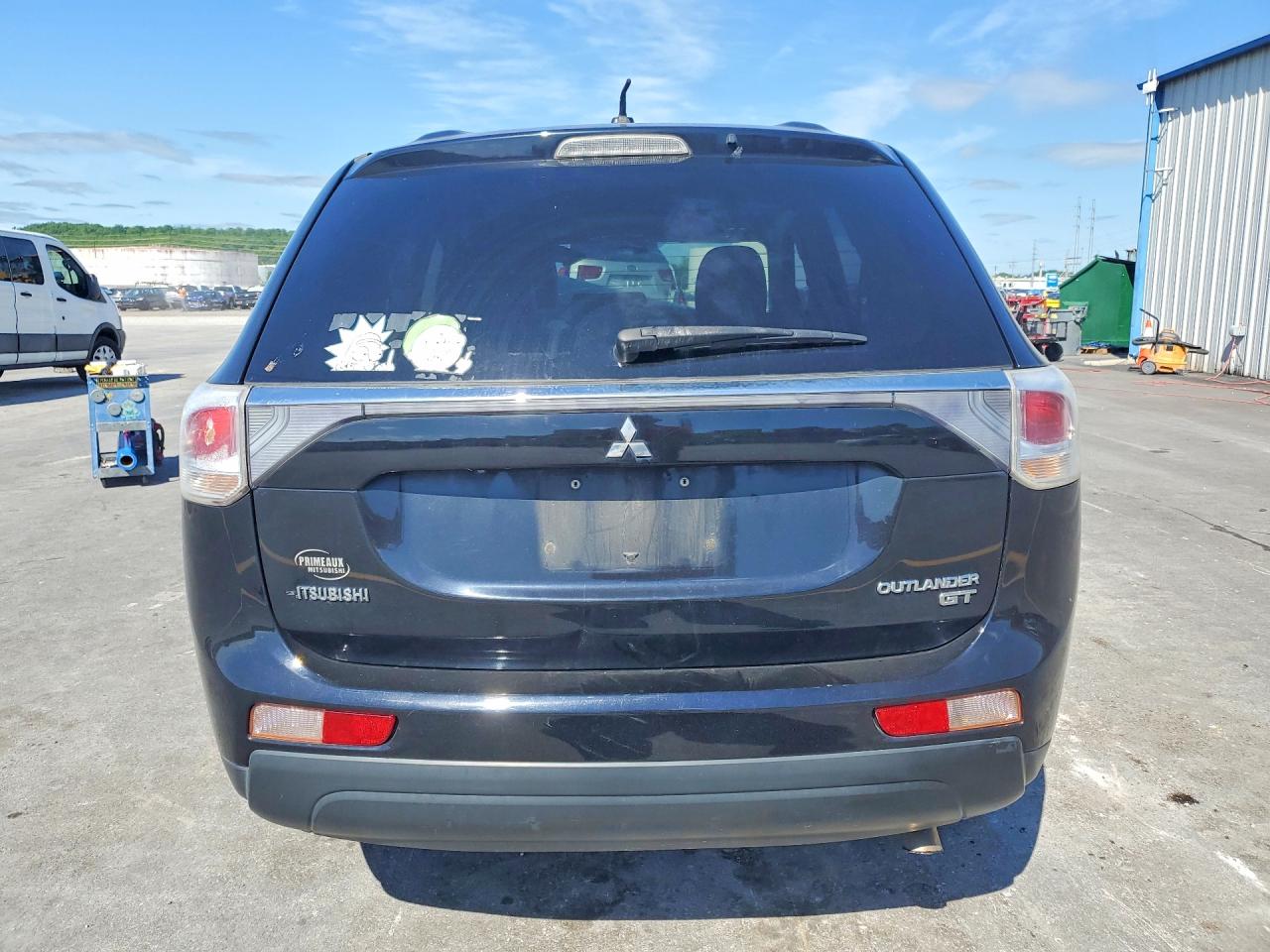 2014 Mitsubishi Outlander Gt Black vin: JA4JZ4AX7EZ017436