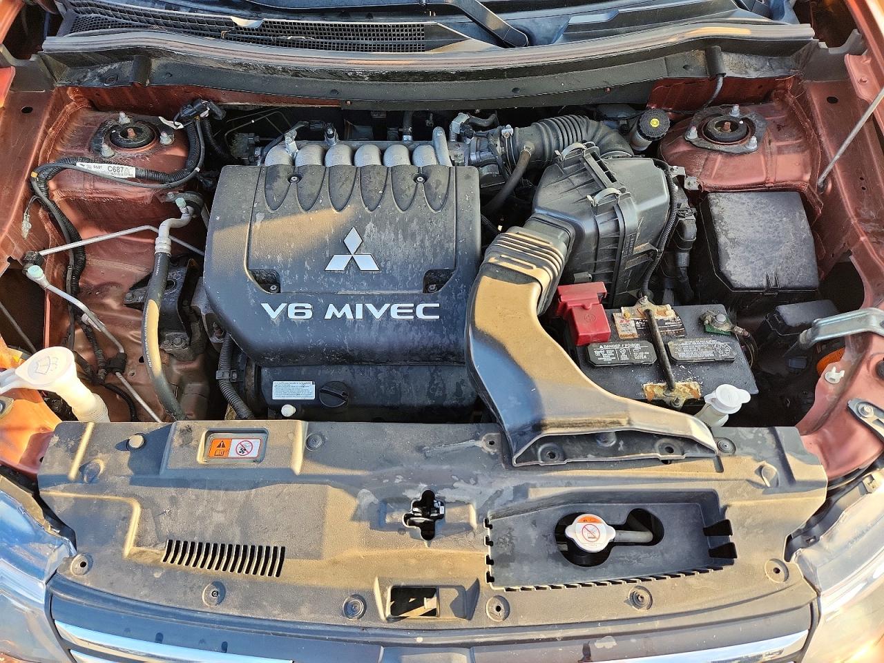 2014 Mitsubishi Outlander Gt Orange vin: JA4JZ4AX8EZ018787