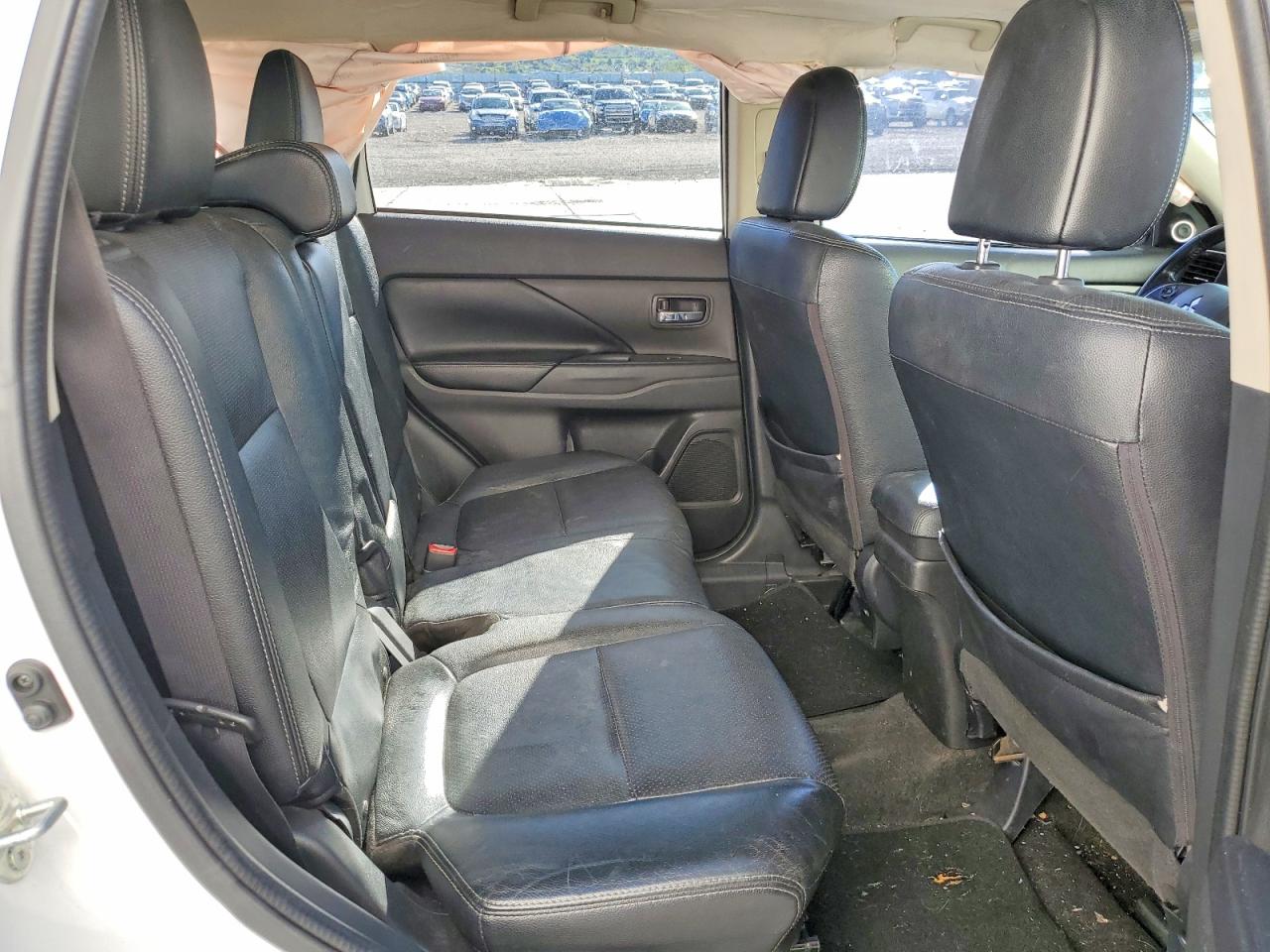2016 Mitsubishi Outlander Gt White vin: JA4JZ4AX8GZ019814