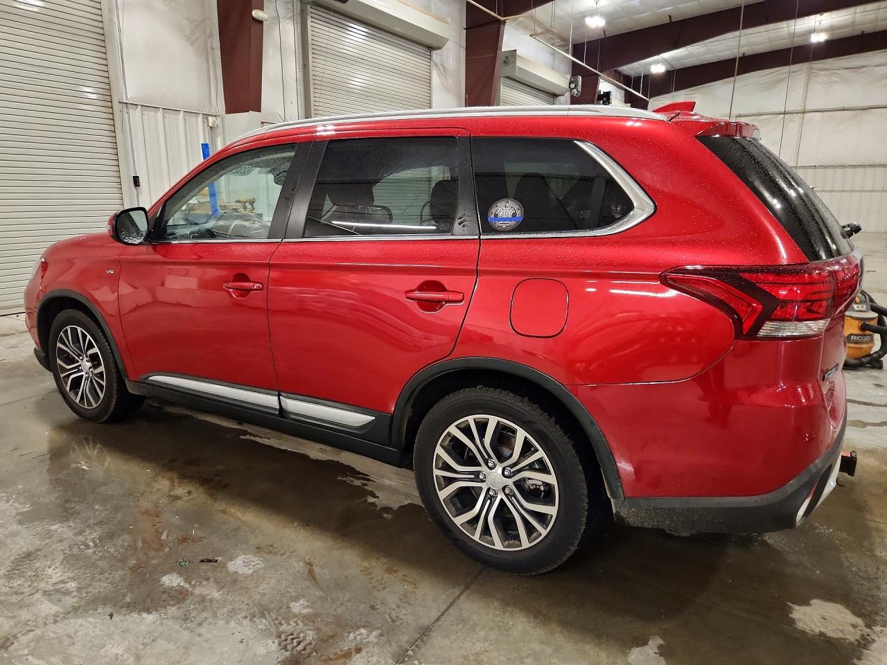 2018 Mitsubishi Outlander Gt Красный vin: JA4JZ4AX8JZ064856