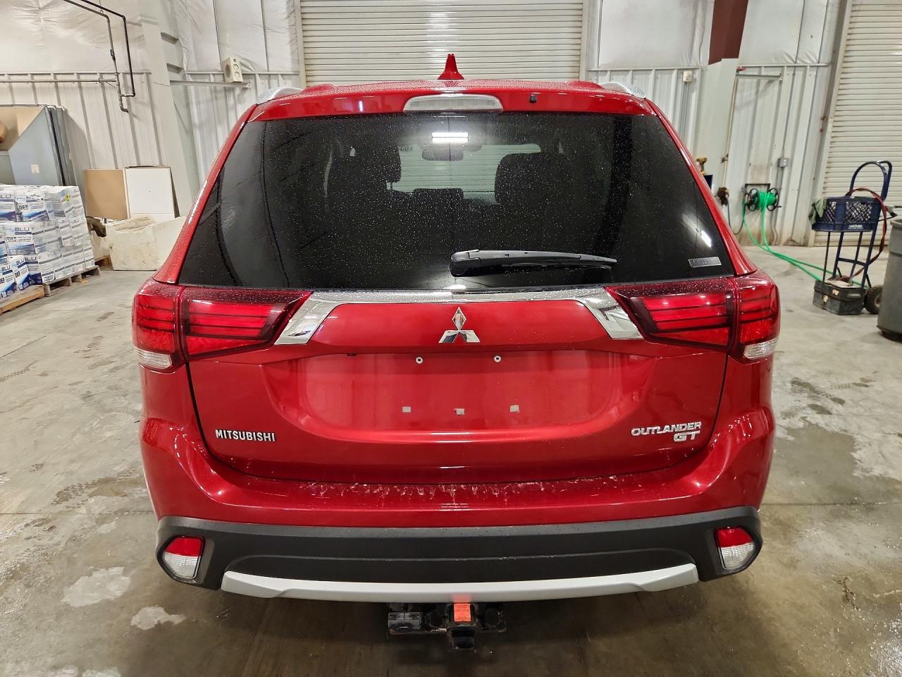 2018 Mitsubishi Outlander Gt Красный vin: JA4JZ4AX8JZ064856