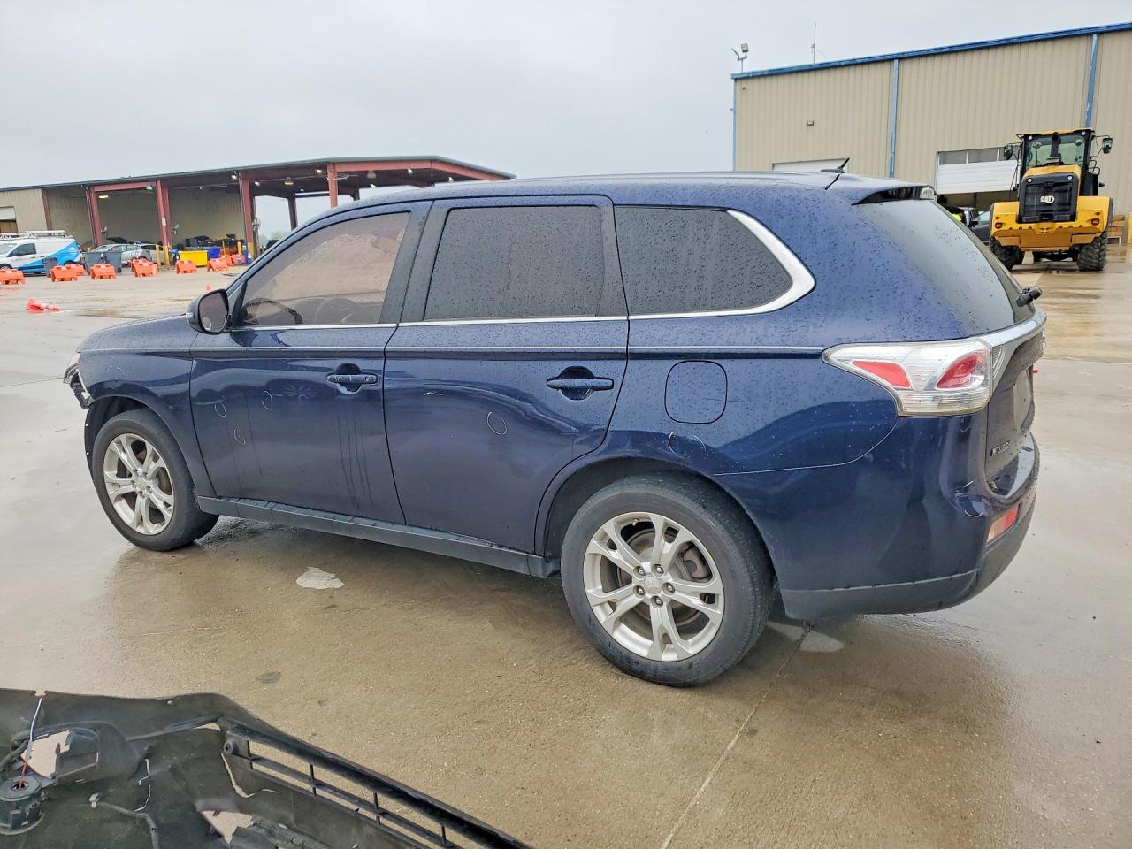 2014 Mitsubishi Outlander Gt Blue vin: JA4JZ4AX9EZ001867