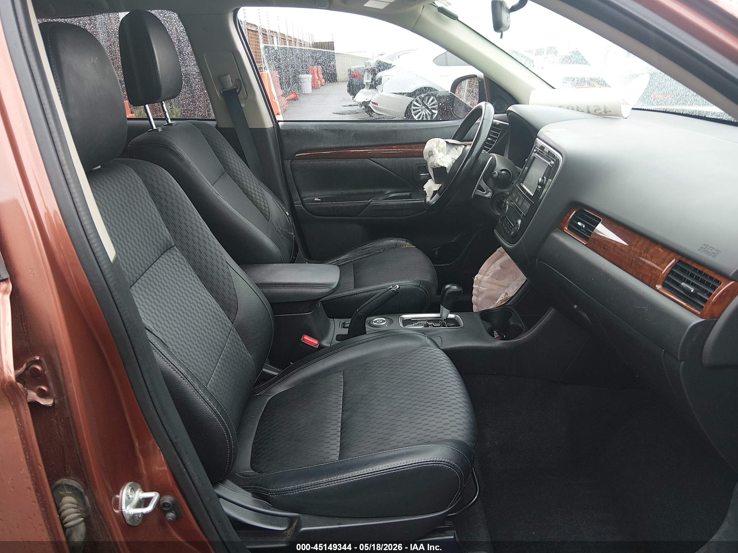 2015 Mitsubishi Outlander Gt Оранжевый vin: JA4JZ4AX9FZ011784