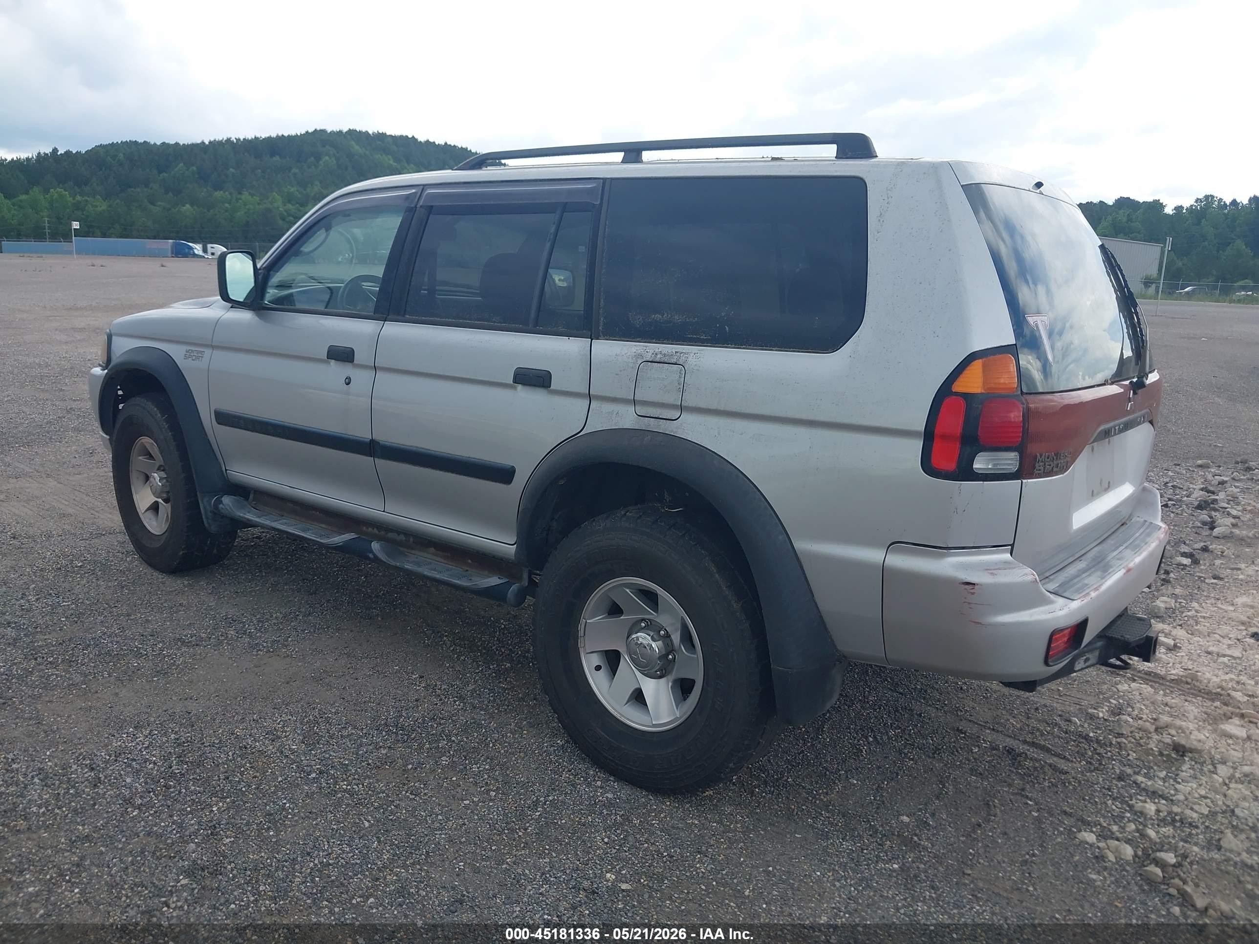 2002 Mitsubishi Montero Sport Es/ls Серебряный vin: JA4LS21H12J004251