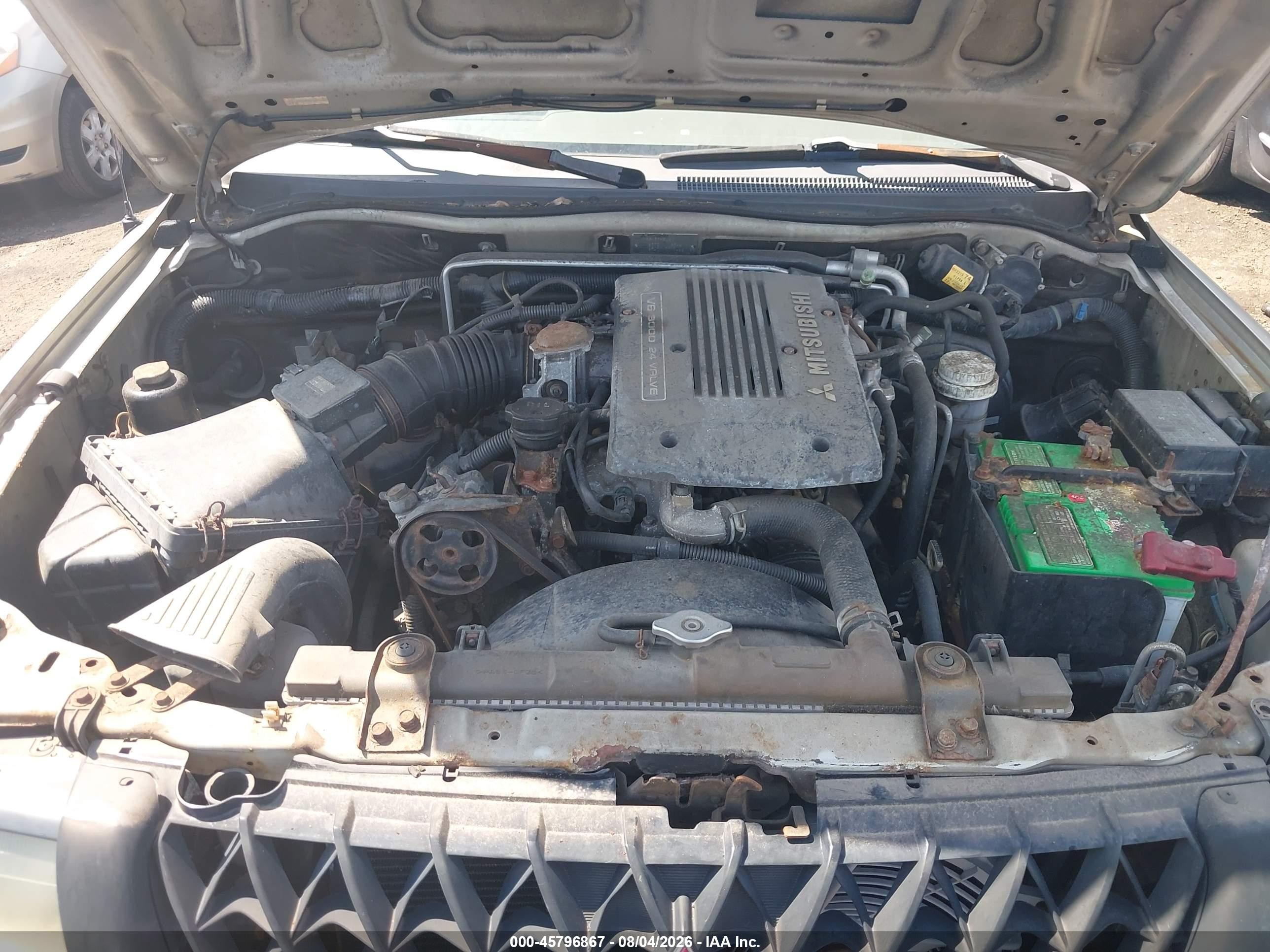 2001 Mitsubishi Montero Sport Es/ls Beige vin: JA4LS21H31P041104