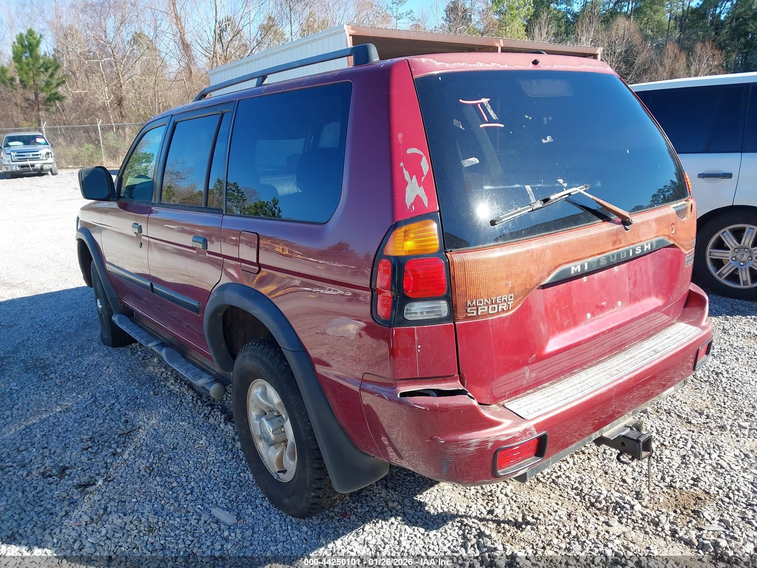 2002 Mitsubishi Montero Sport Es/ls Beige vin: JA4LS21H32J063026