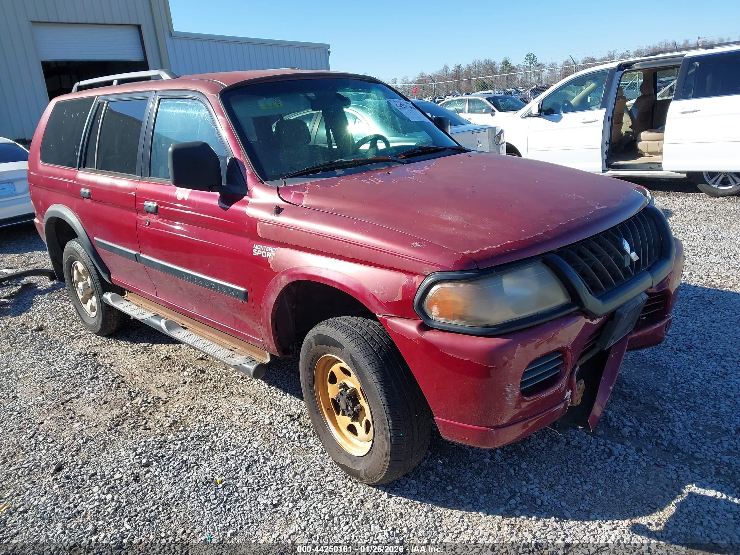 2002 Mitsubishi Montero Sport Es/ls Beige vin: JA4LS21H32J063026