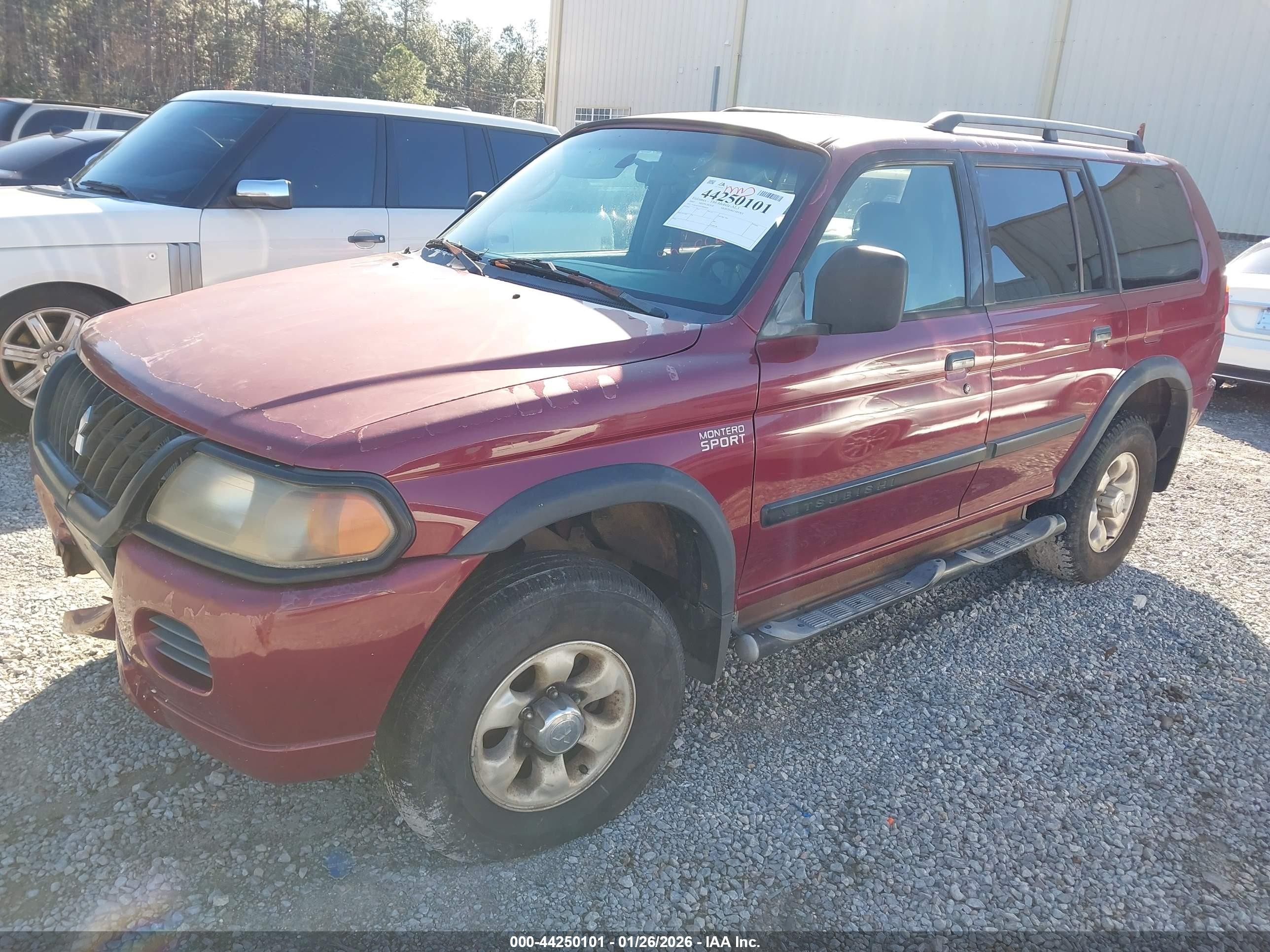 2002 Mitsubishi Montero Sport Es/ls Beige vin: JA4LS21H32J063026