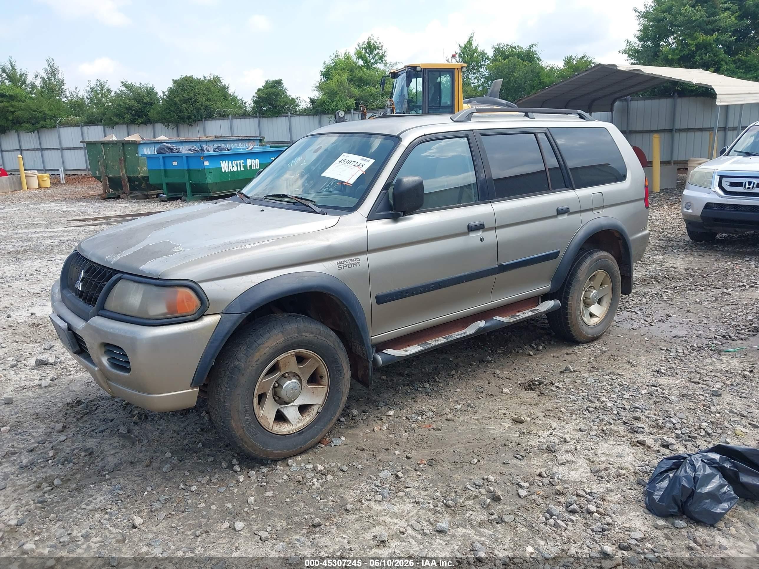 2003 Mitsubishi Montero Sport Es/ls Tan vin: JA4LS21H63J027333