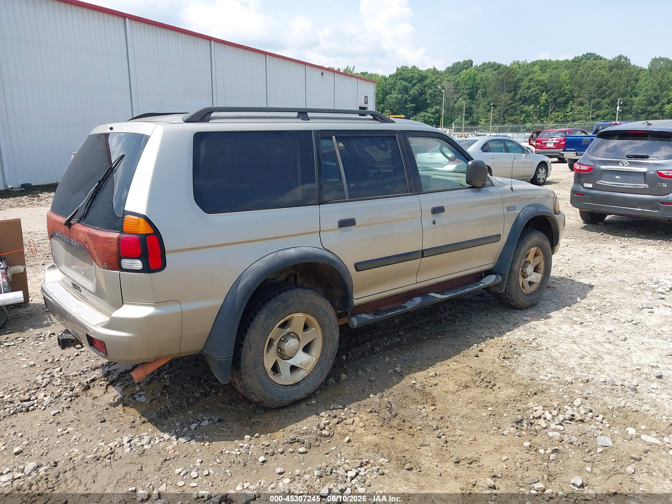 2003 Mitsubishi Montero Sport Es/ls Tan vin: JA4LS21H63J027333