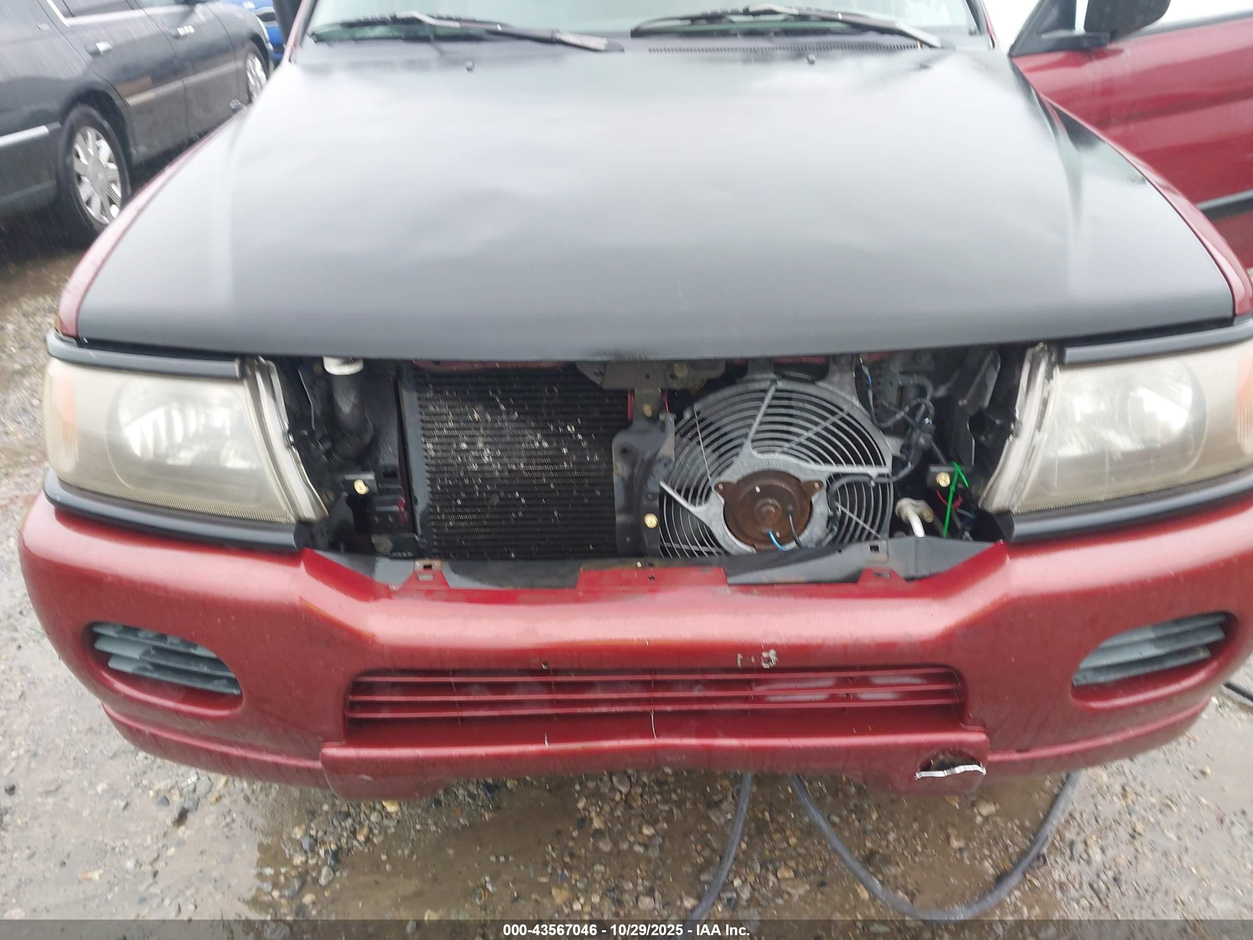2002 Mitsubishi Montero Sport Es/ls Burgundy vin: JA4LS21H82J050742