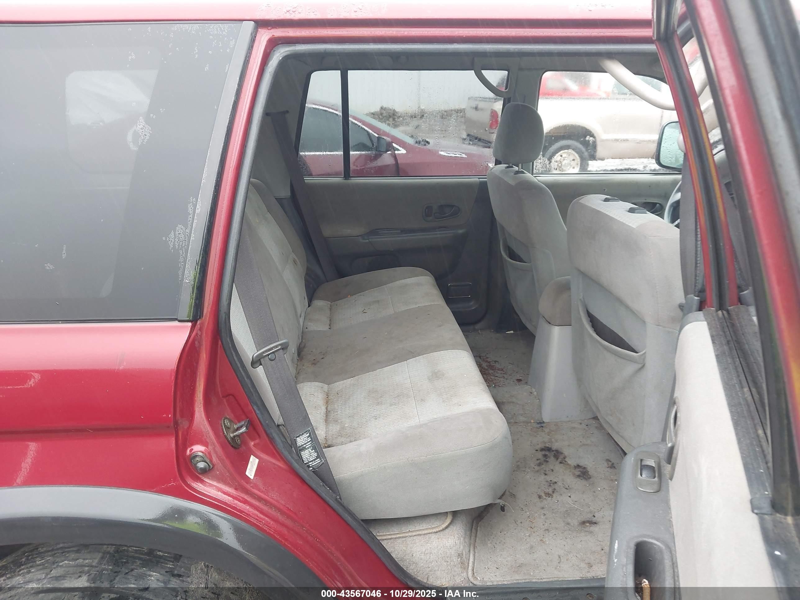 2002 Mitsubishi Montero Sport Es/ls Burgundy vin: JA4LS21H82J050742