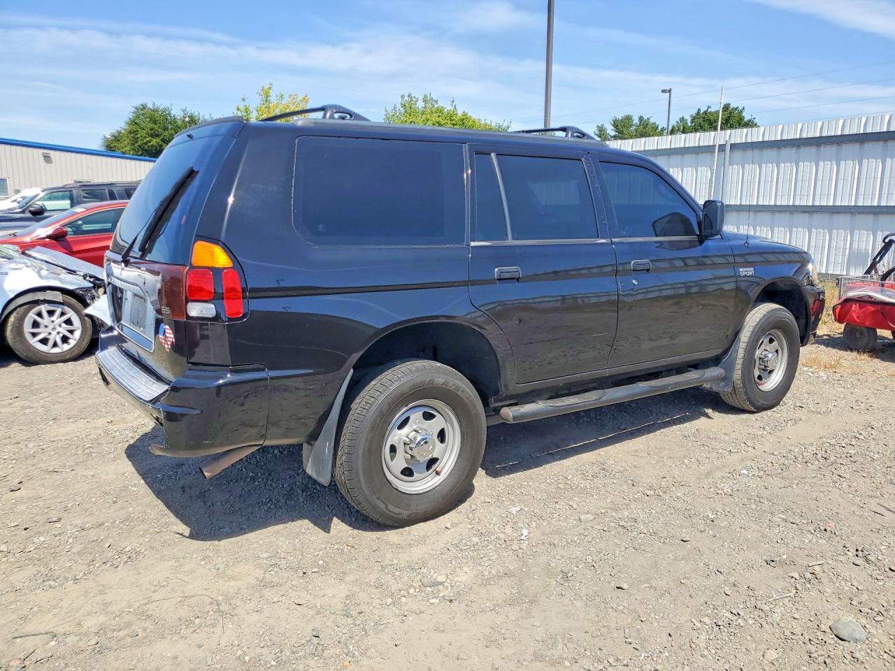 2001 Mitsubishi Montero Sport Es Черный vin: JA4LS21H91P065181