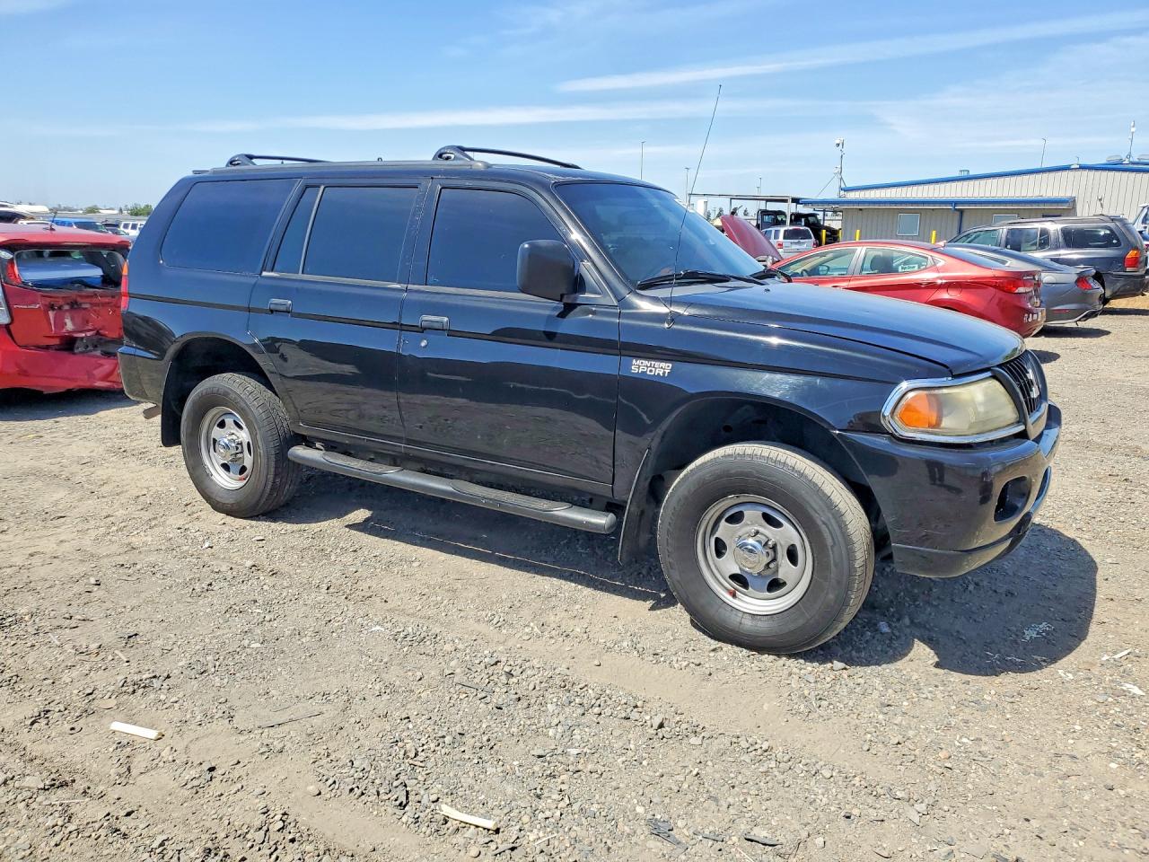 2001 Mitsubishi Montero Sport Es Черный vin: JA4LS21H91P065181