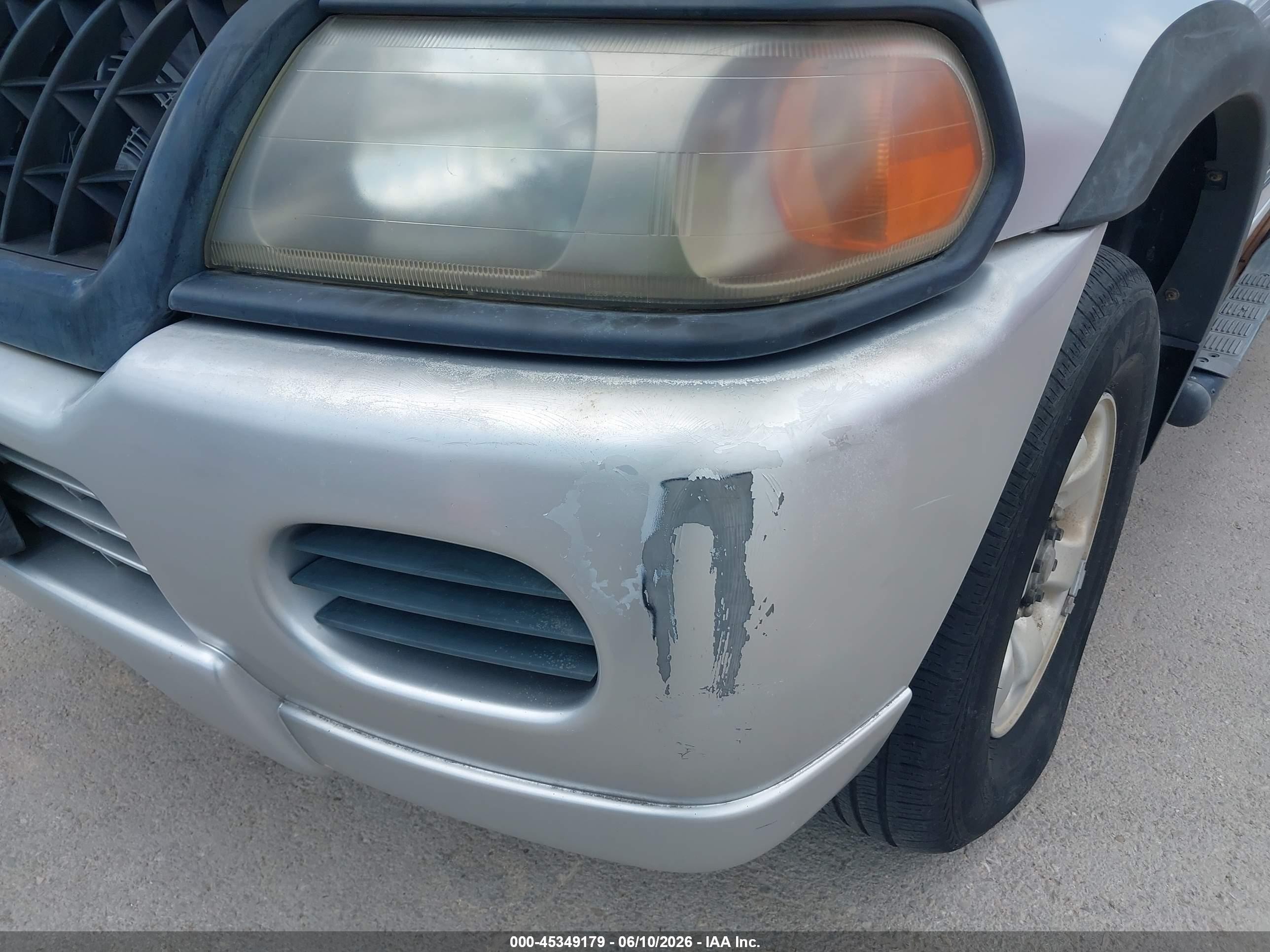 2003 Mitsubishi Montero Sport Es/ls Silver vin: JA4LS21HX3J020174